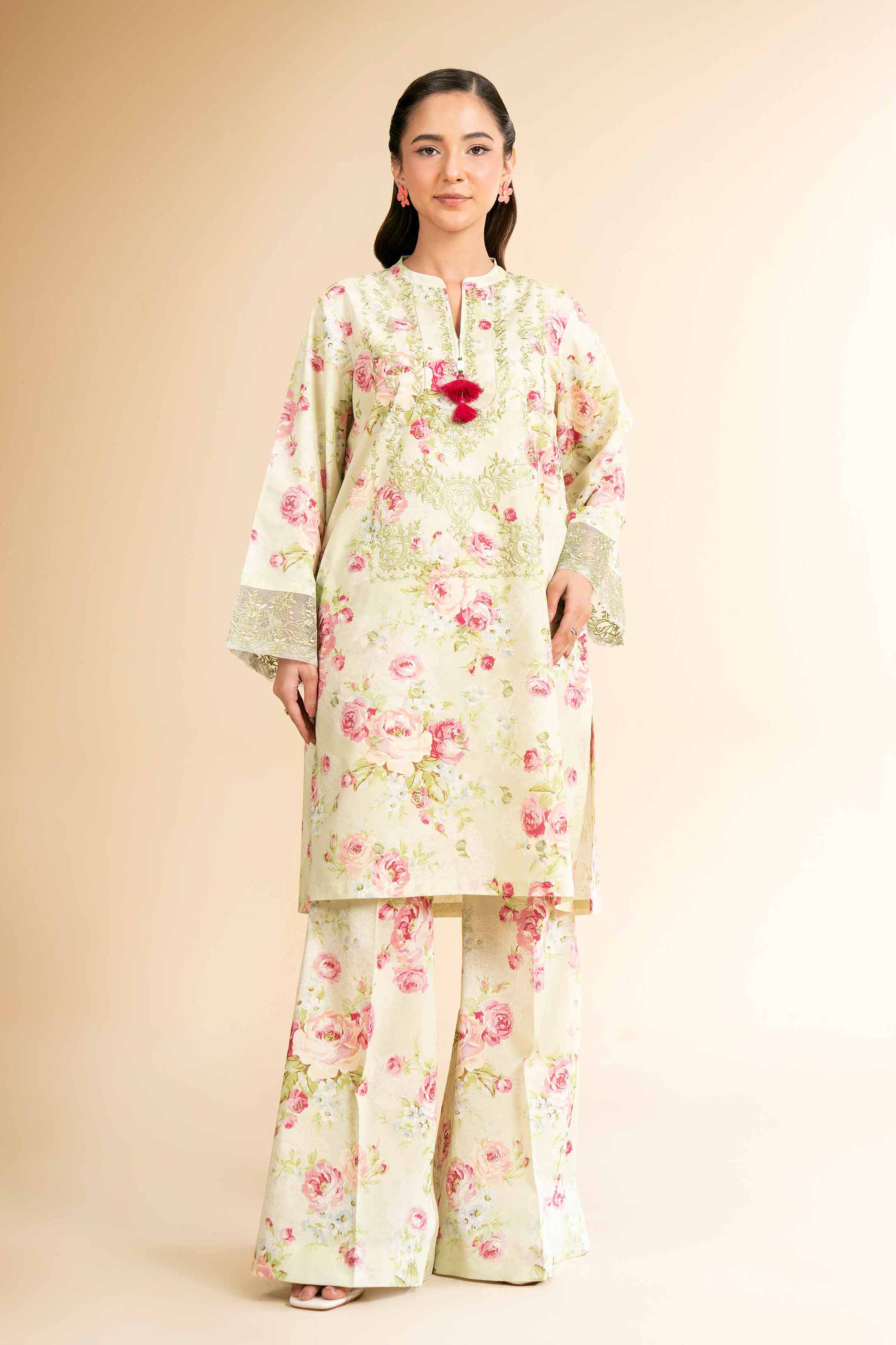 Nishat Linen 2 Piece - Digital Printed Suit - 42501559 Digital Printed Lawn Eid Edition 2025