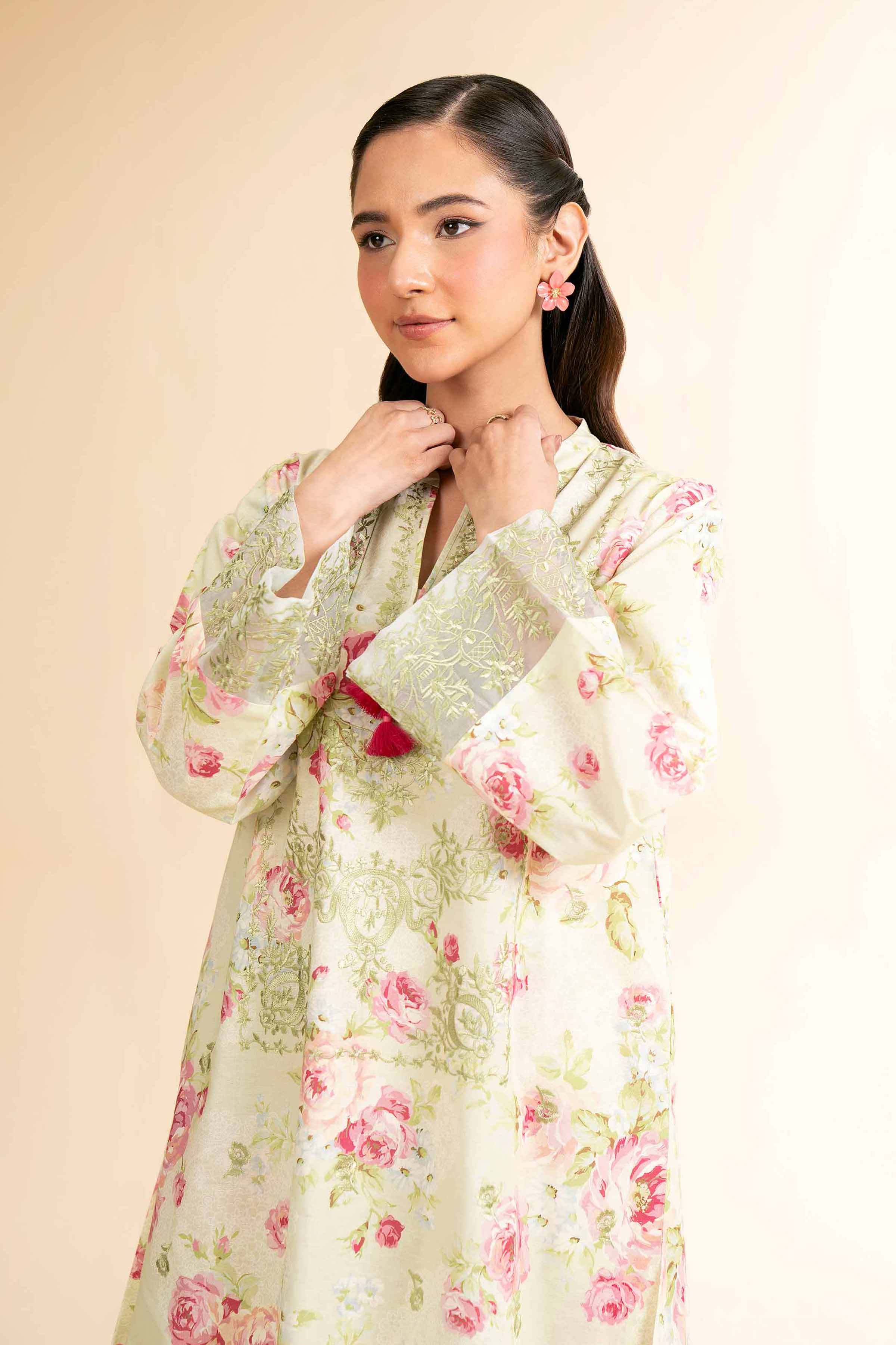 Nishat Linen 2 Piece - Digital Printed Suit - 42501559 Digital Printed Lawn Eid Edition 2025 - Image 2