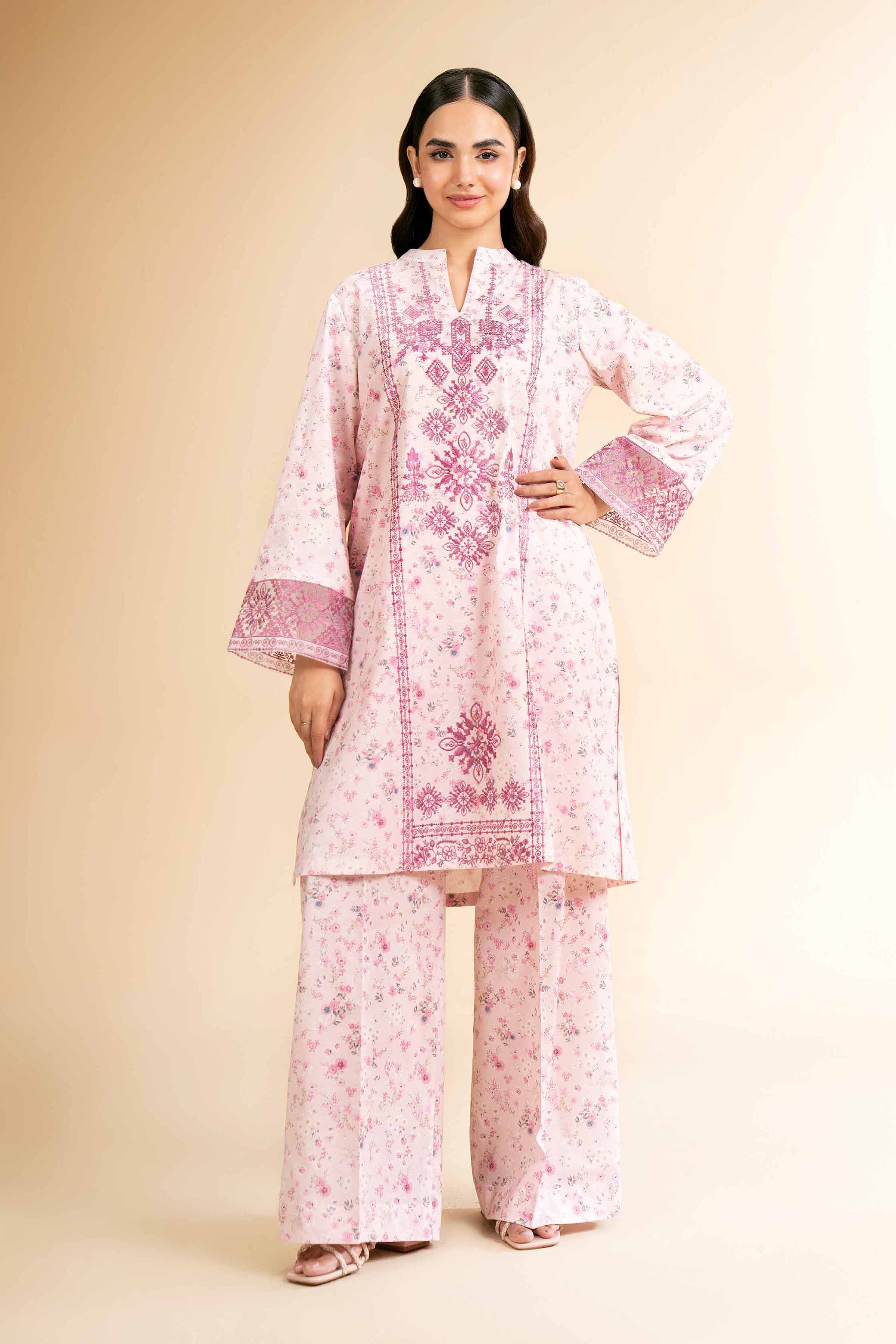 Nishat Linen 2 Piece - Digital Printed Suit - 42501565 Digital Printed Lawn Eid Edition 2025