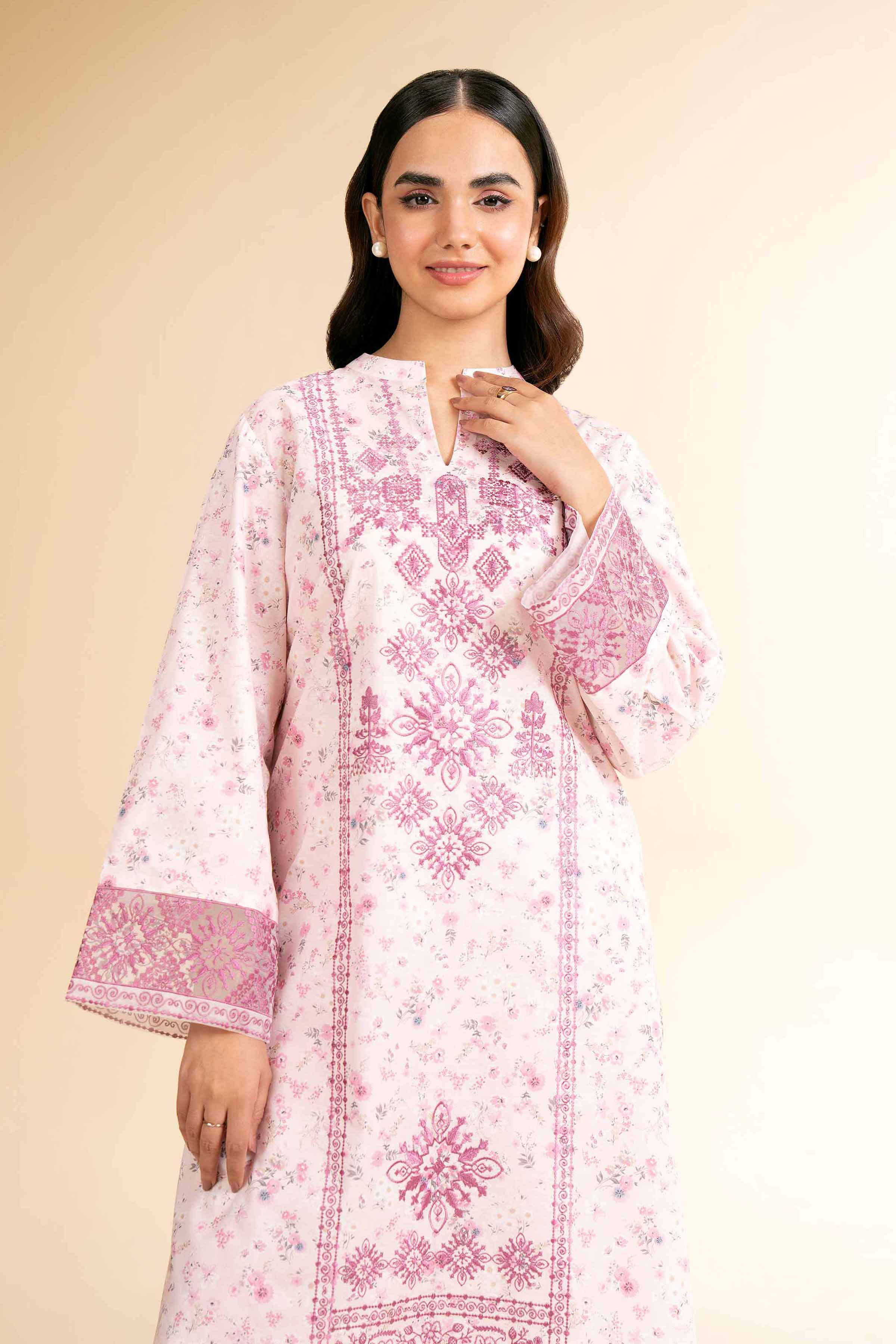Nishat Linen 2 Piece - Digital Printed Suit - 42501565 Digital Printed Lawn Eid Edition 2025 - Image 2