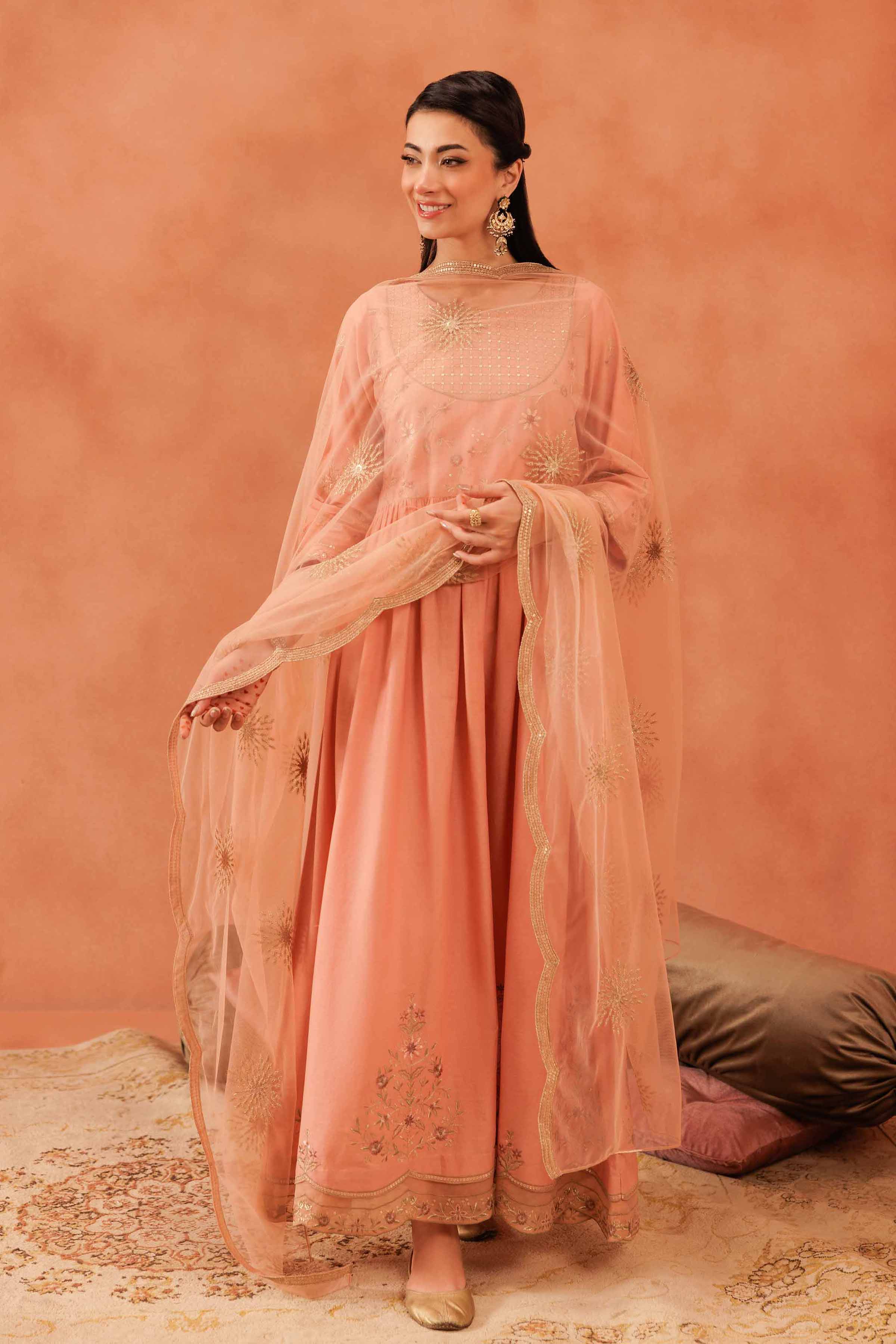 Nishat Linen 2 Piece - Embroidered Suit - KFE25-36 Eid Pret 2025