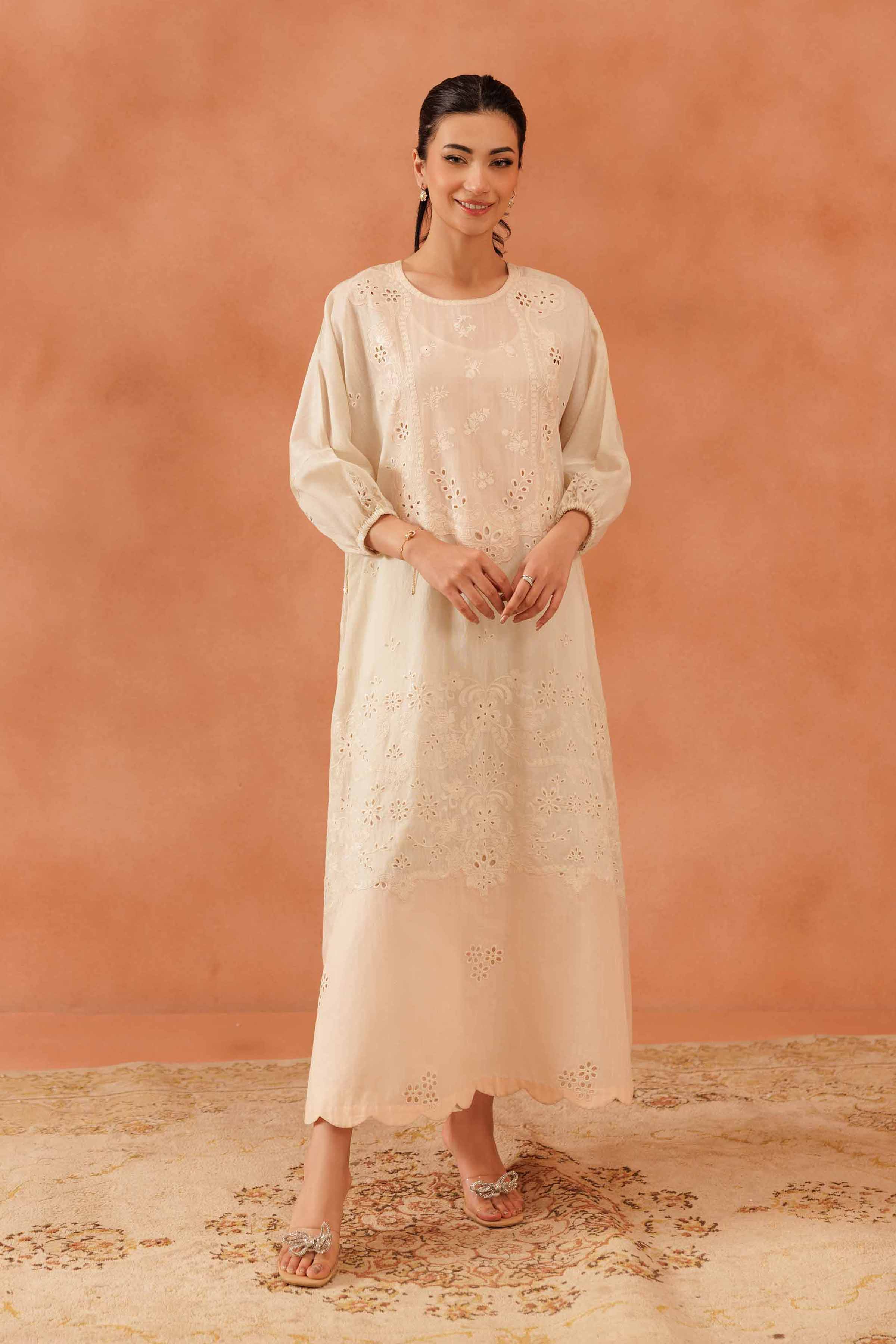 Nishat Linen 2 Piece - Embroidered Suit - KFE25-46 Eid Pret 2025