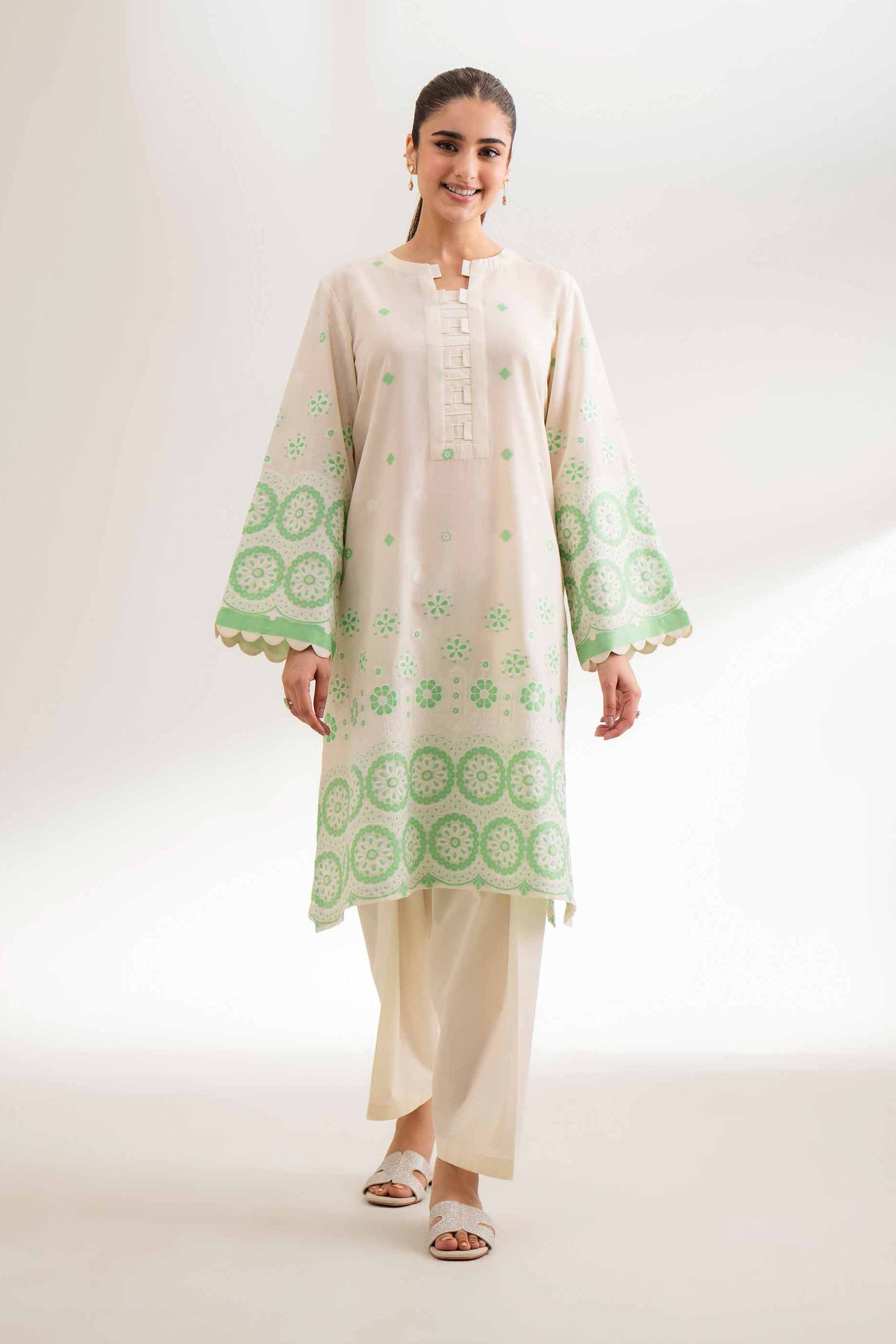 Nishat Linen 2 Piece - Jacquard Suit - 42501800 Digital Printed Lawn Eid Edition 2025