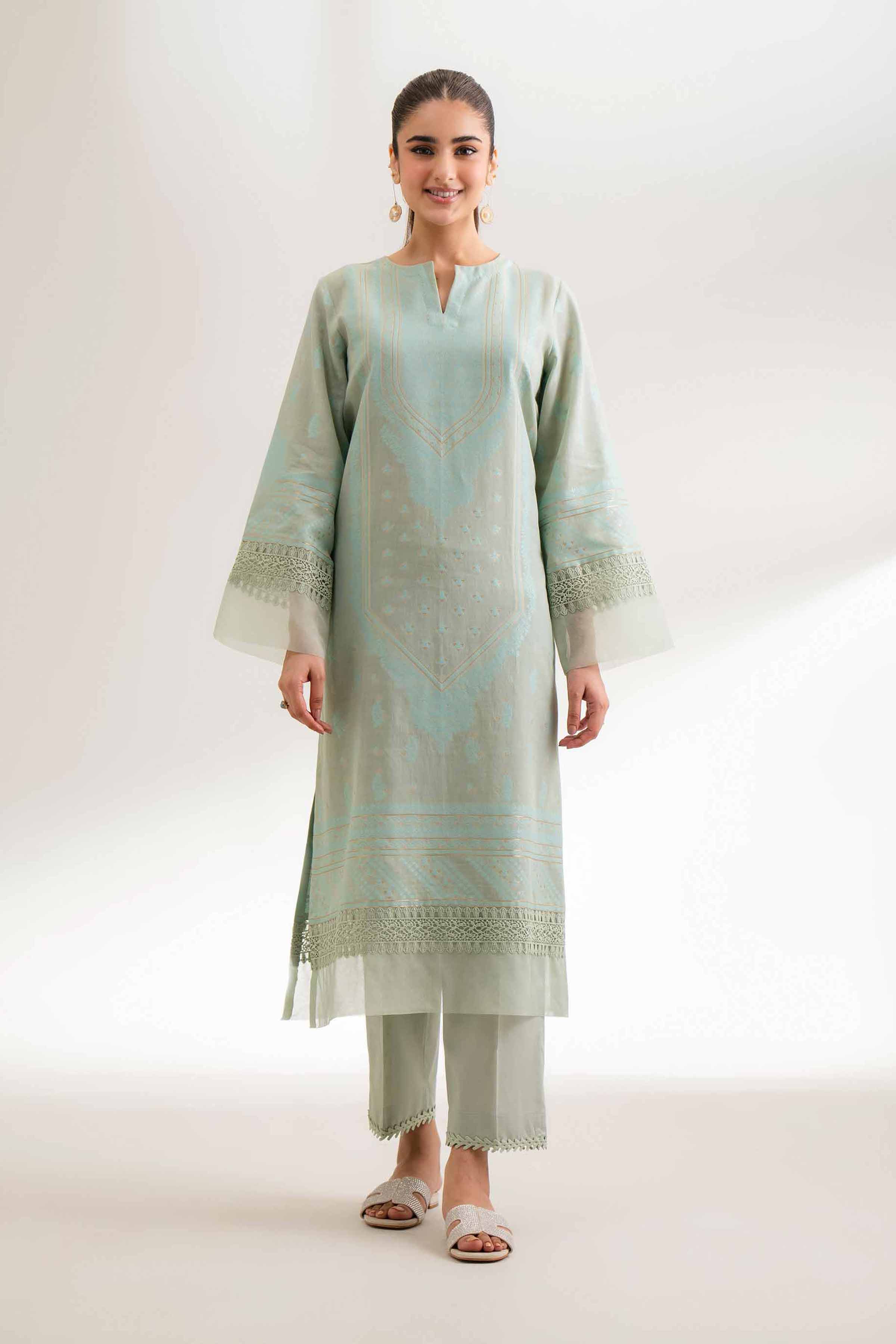 Nishat Linen 2 Piece - Jacquard Suit - 42501806 Digital Printed Lawn Eid Edition 2025