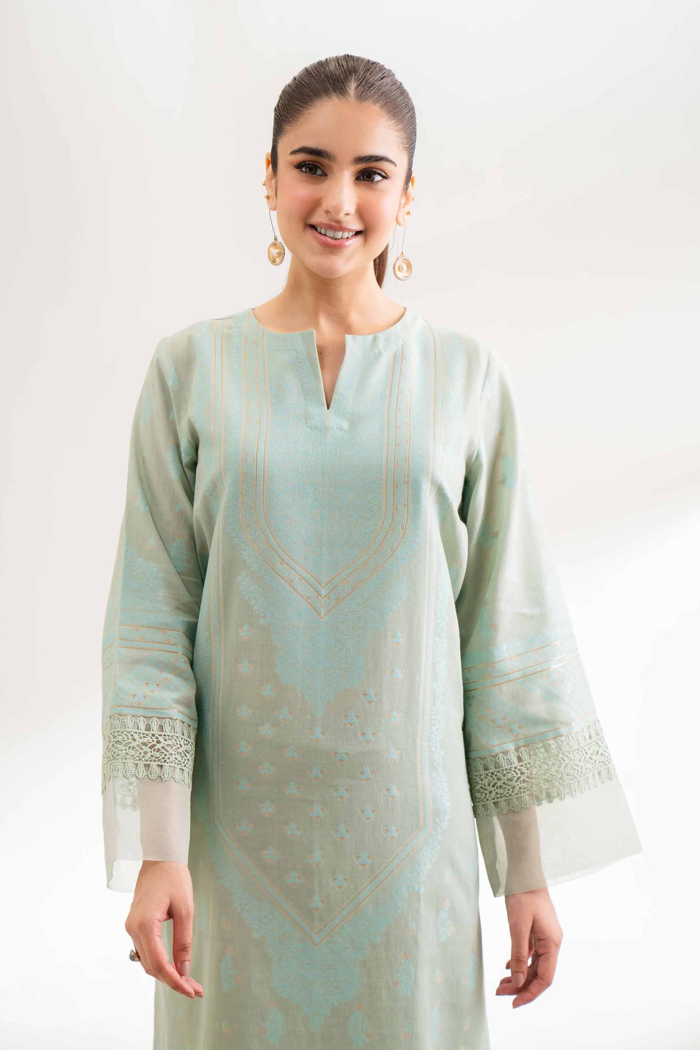 Nishat Linen 2 Piece - Jacquard Suit - 42501806 Digital Printed Lawn Eid Edition 2025 - Image 2