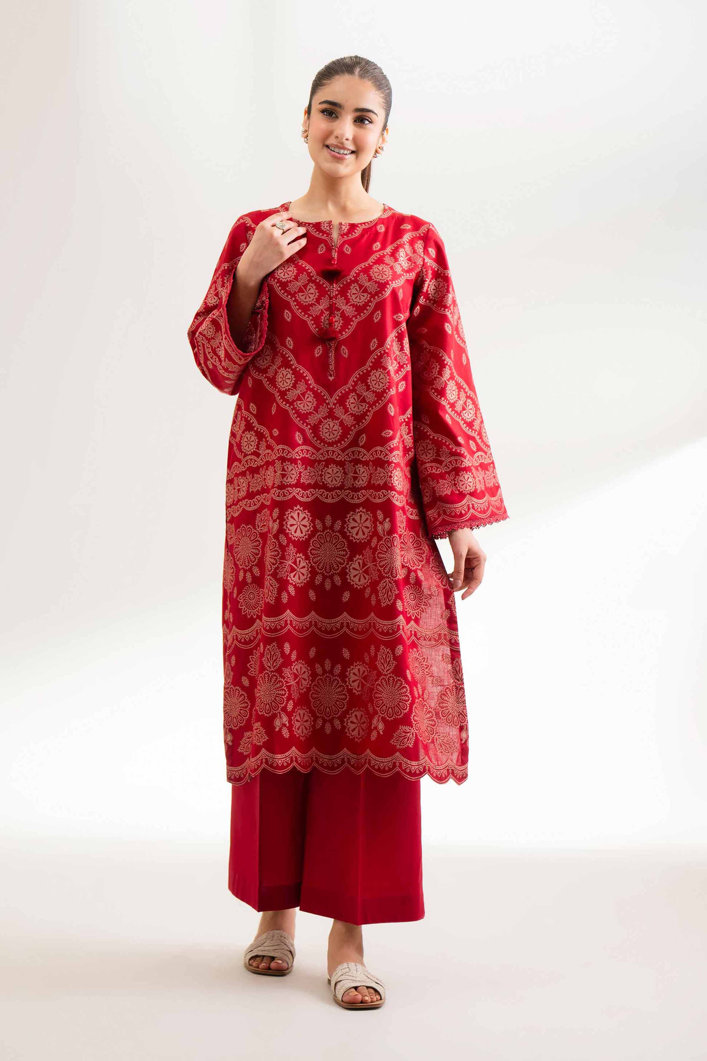 Nishat Linen 2 Piece - Jacquard Suit - 42501807 Digital Printed Lawn Eid Edition 2025