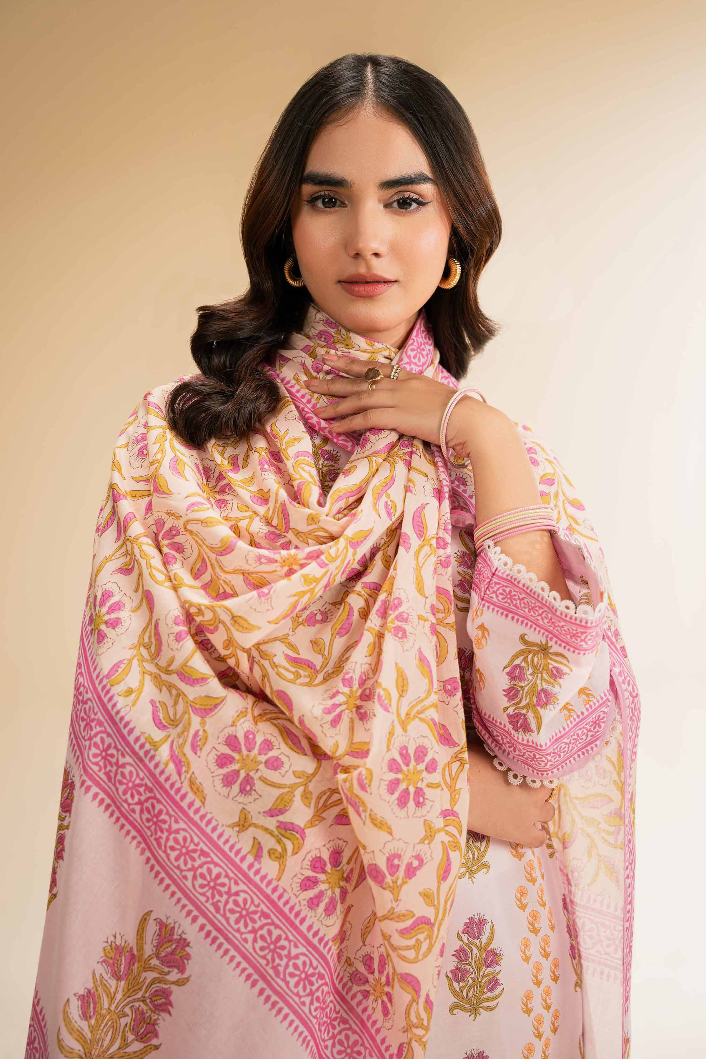 Nishat Linen 2 Piece - Printed Embroidered Suit - 42501157 Embroidered Eid Lawn Collection 0 - Image 2
