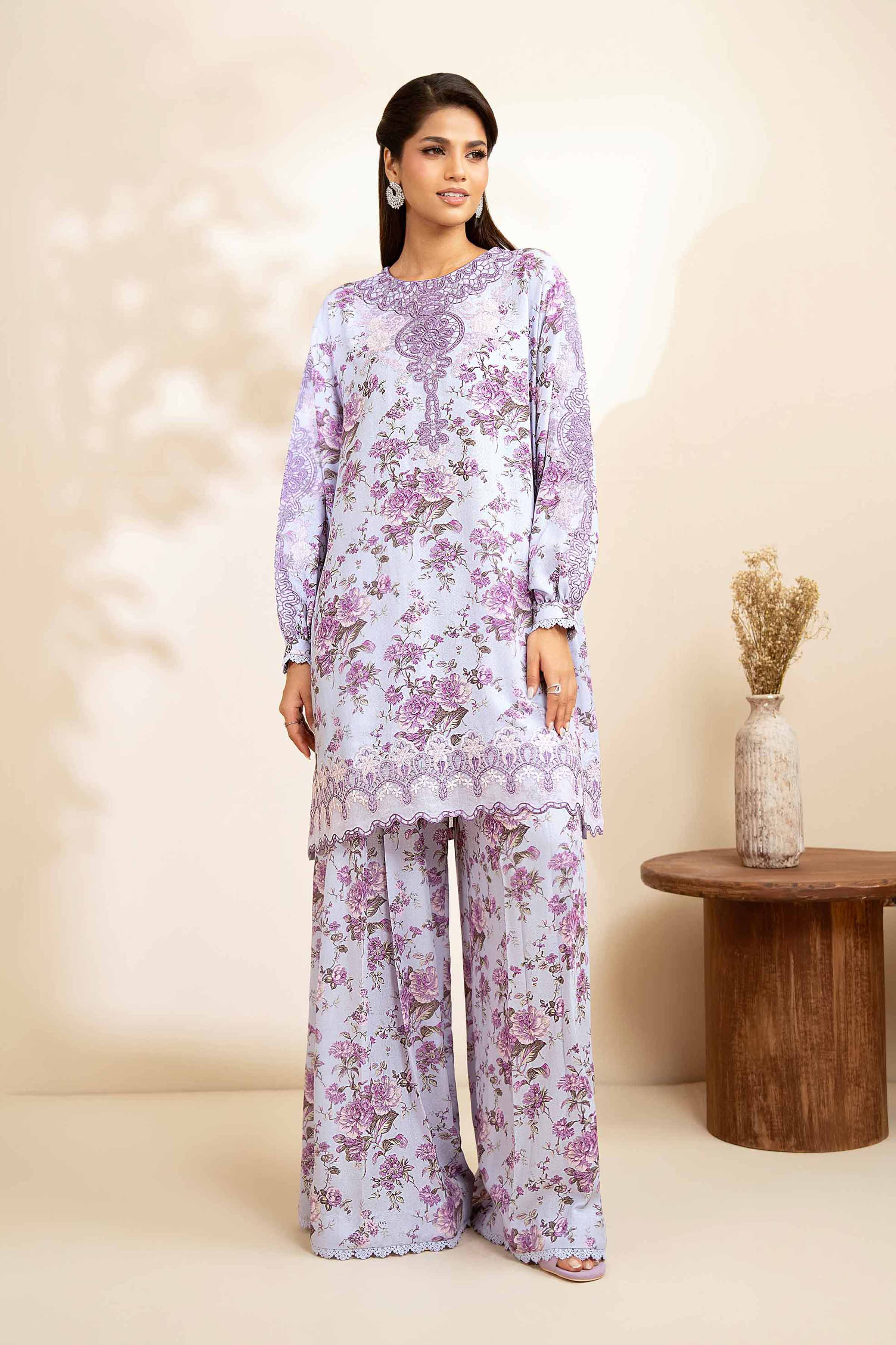 Nishat Linen 2 Piece - Printed Embroidered Suit - 42502812 Cozy Edit 2025