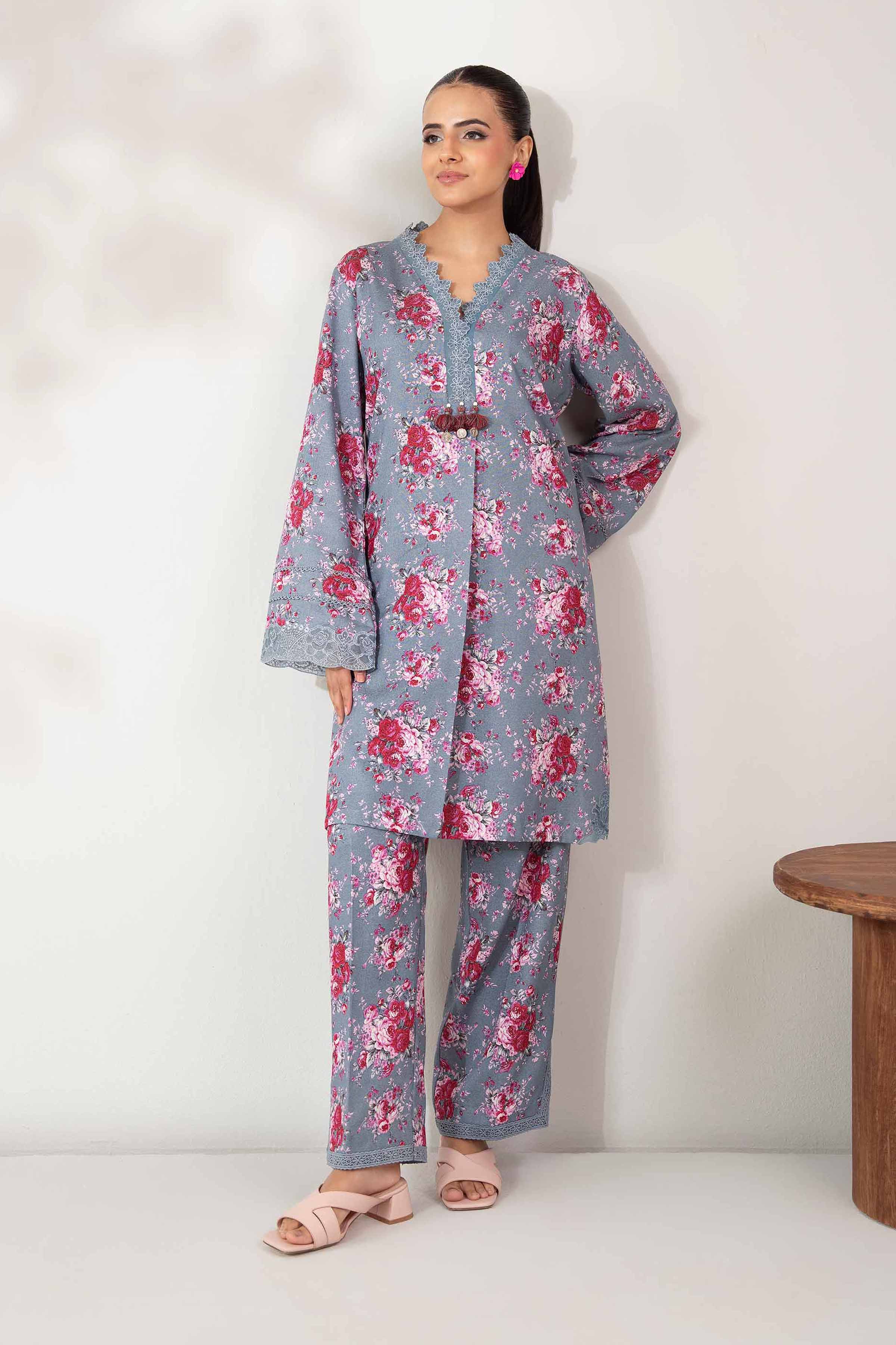 Nishat Linen 2 Piece - Printed Embroidered Suit - 42502813 Cozy Edit 2025
