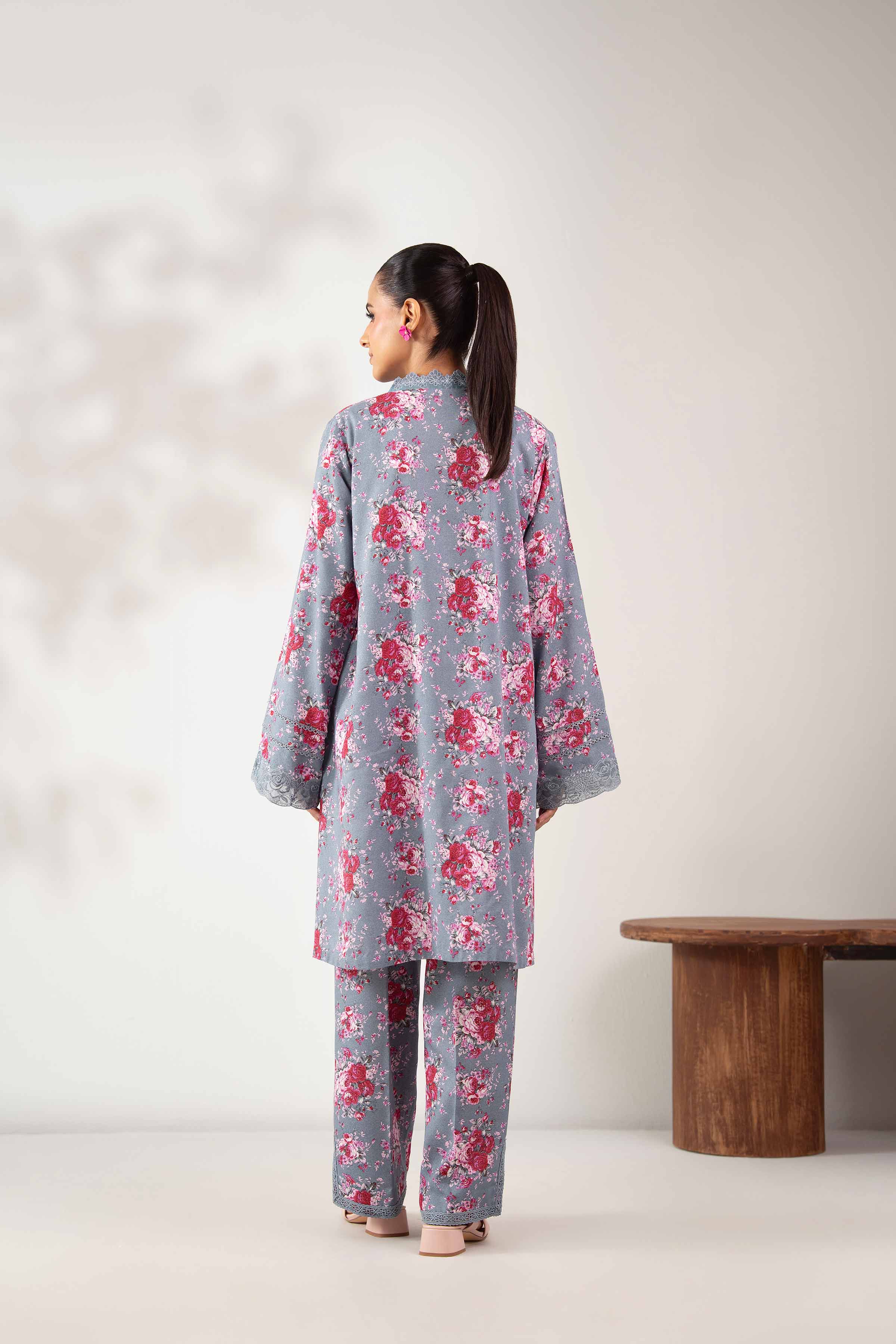 Nishat Linen 2 Piece - Printed Embroidered Suit - 42502813 Cozy Edit 2025 - Image 3