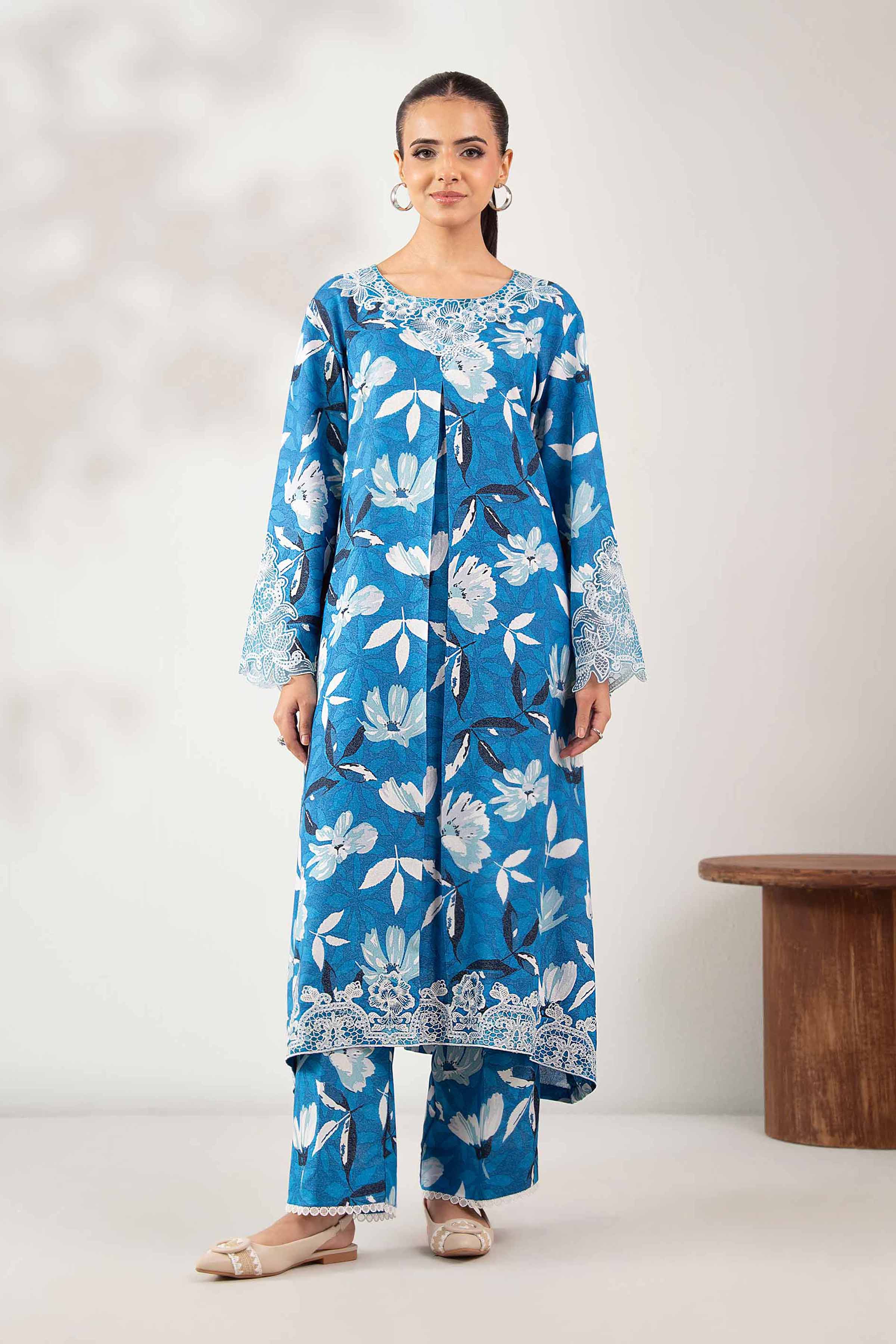 Nishat Linen 2 Piece - Printed Embroidered Suit - 42502816 Cozy Edit 2025