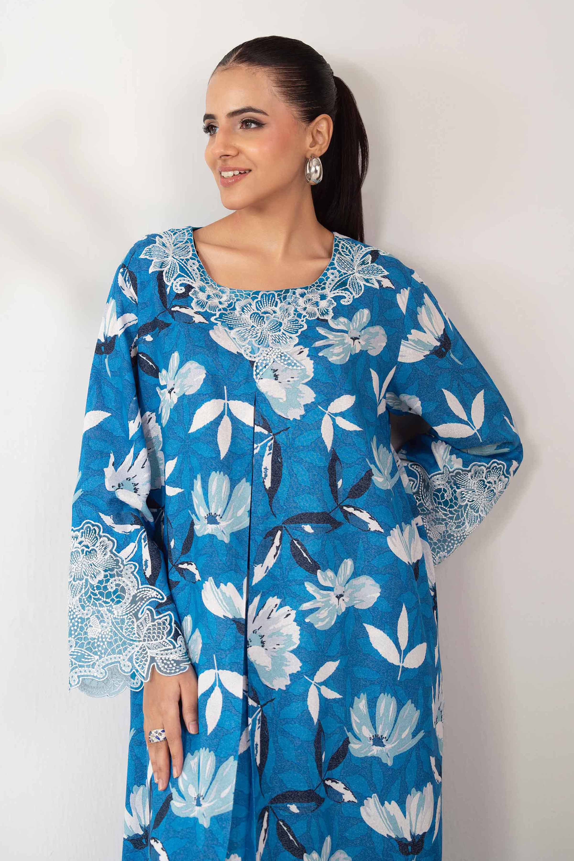 Nishat Linen 2 Piece - Printed Embroidered Suit - 42502816 Cozy Edit 2025 - Image 2