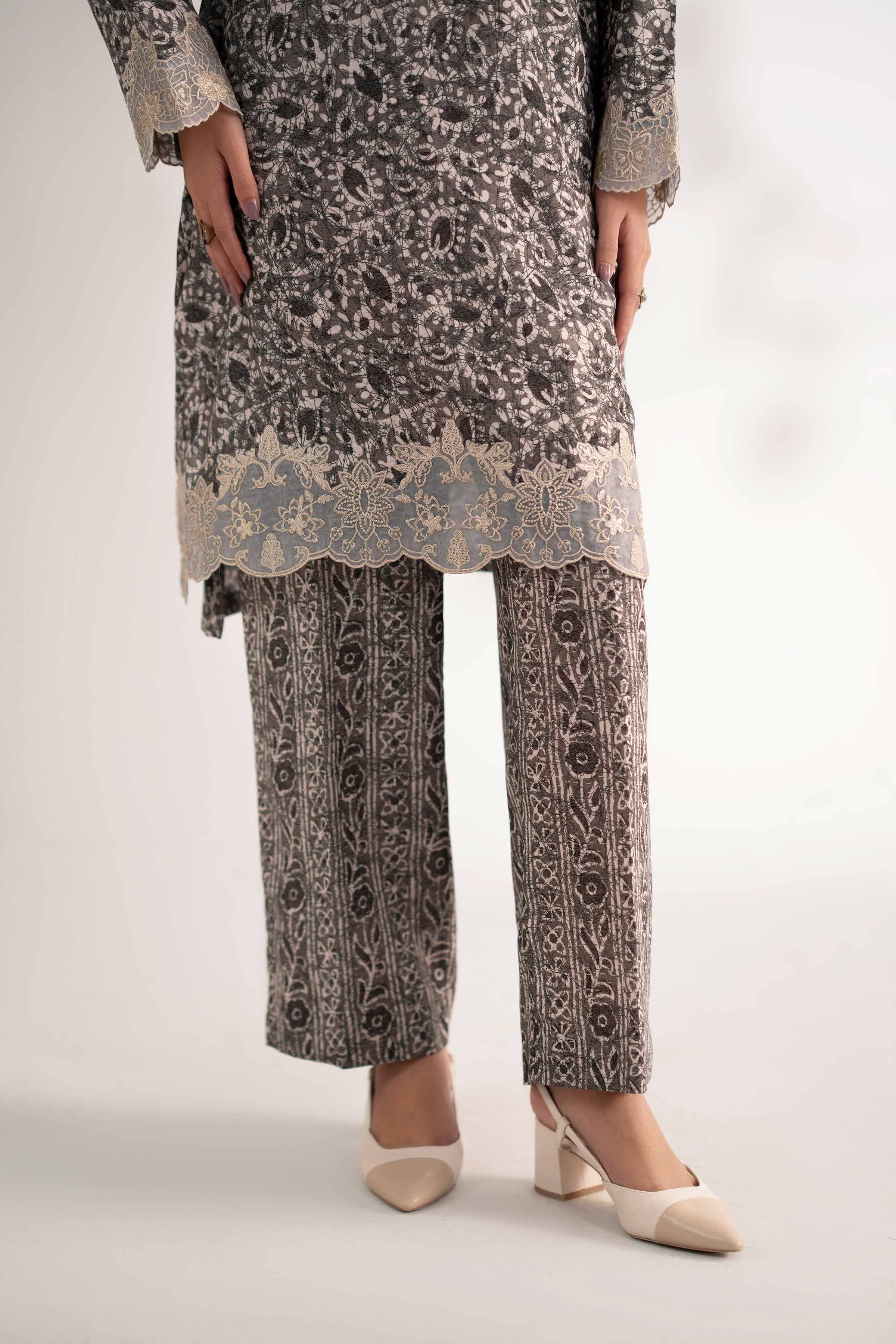 Nishat Linen 2 Piece - Printed Embroidered Suit - 42502817 Cozy Edit 2025 - Image 3
