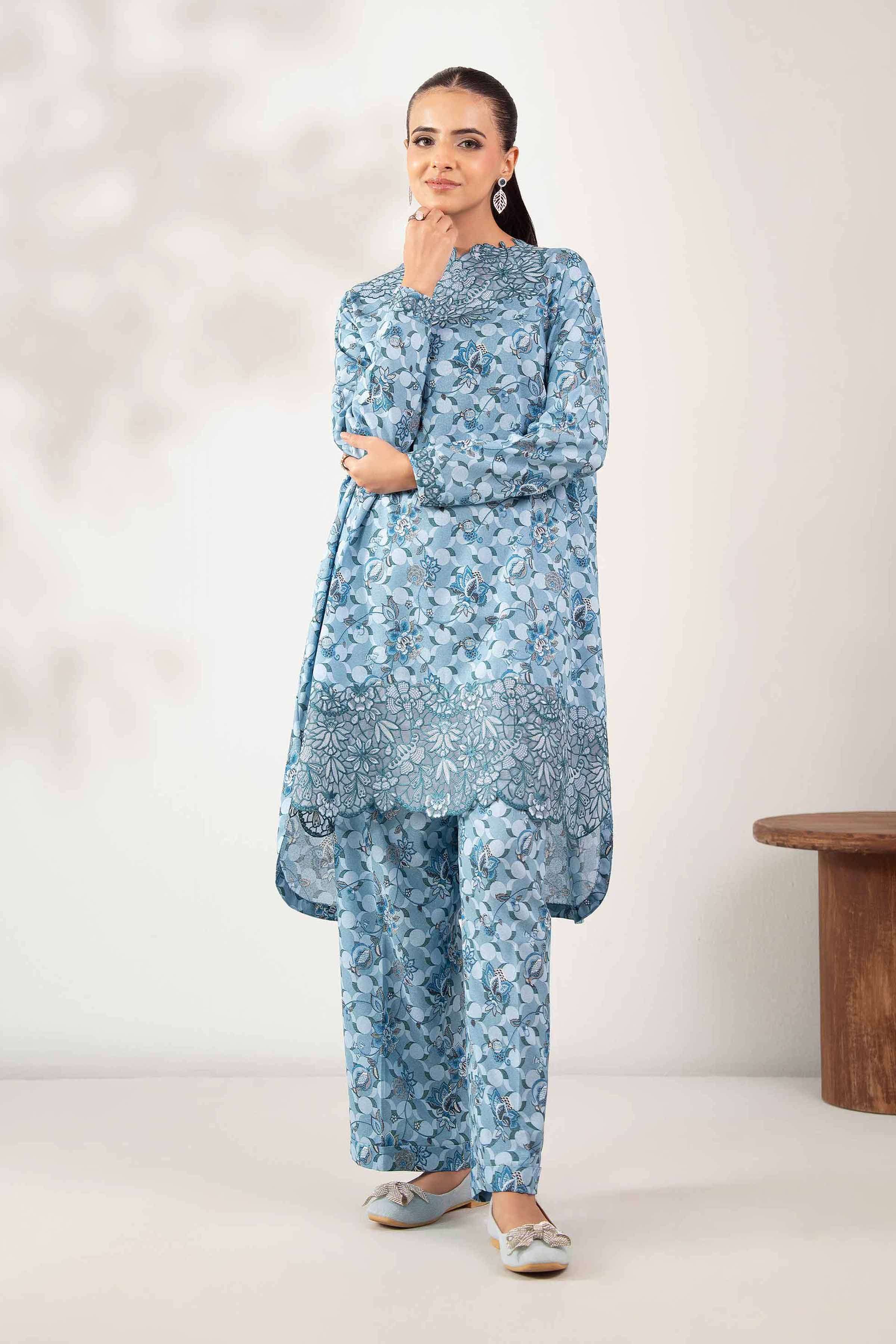 Nishat Linen 2 Piece - Printed Embroidered Suit - 42502818 Cozy Edit 2025