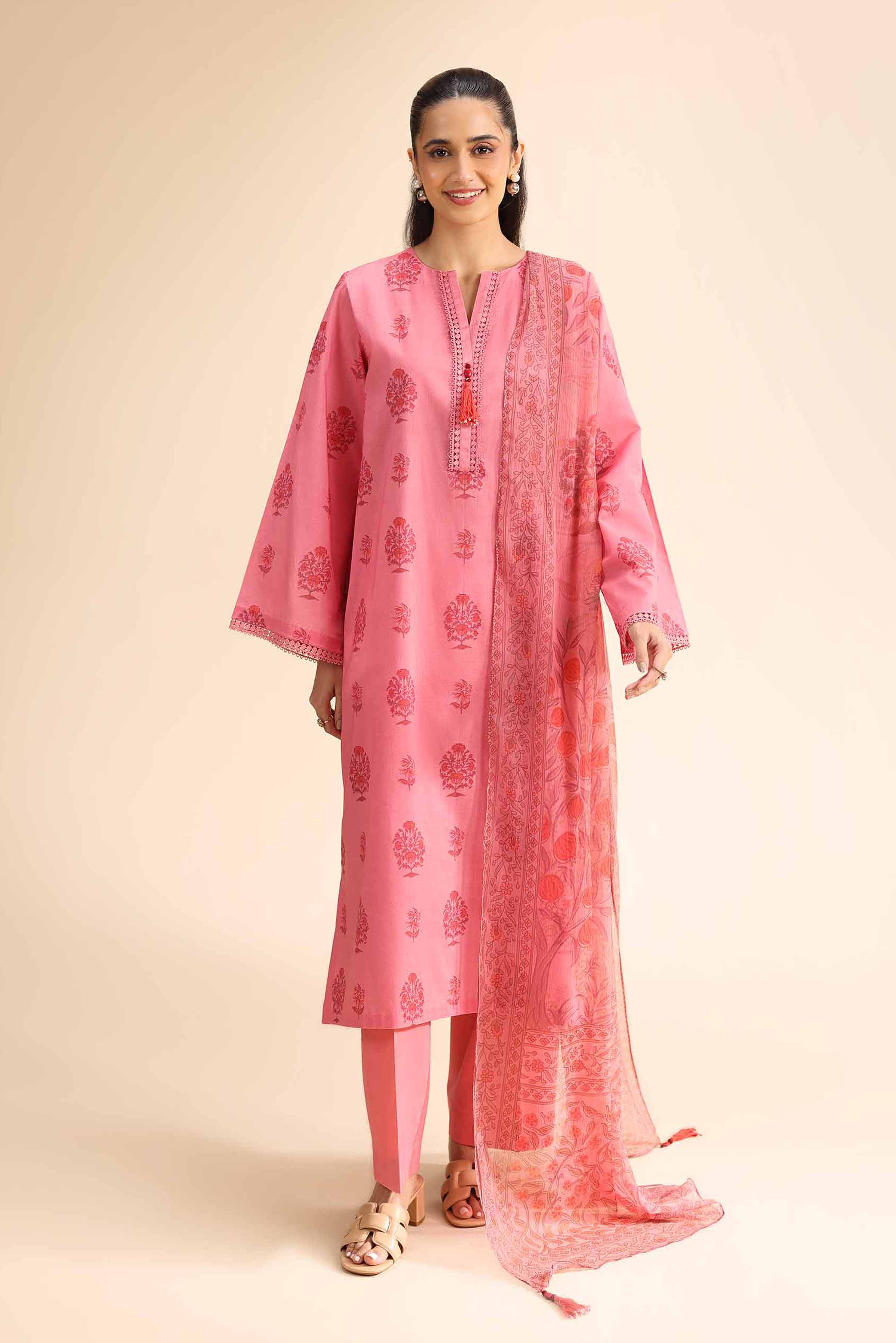 Nishat Linen 2 Piece - Printed Suit - 42501032 Digital Printed Lawn Eid Edition 2025