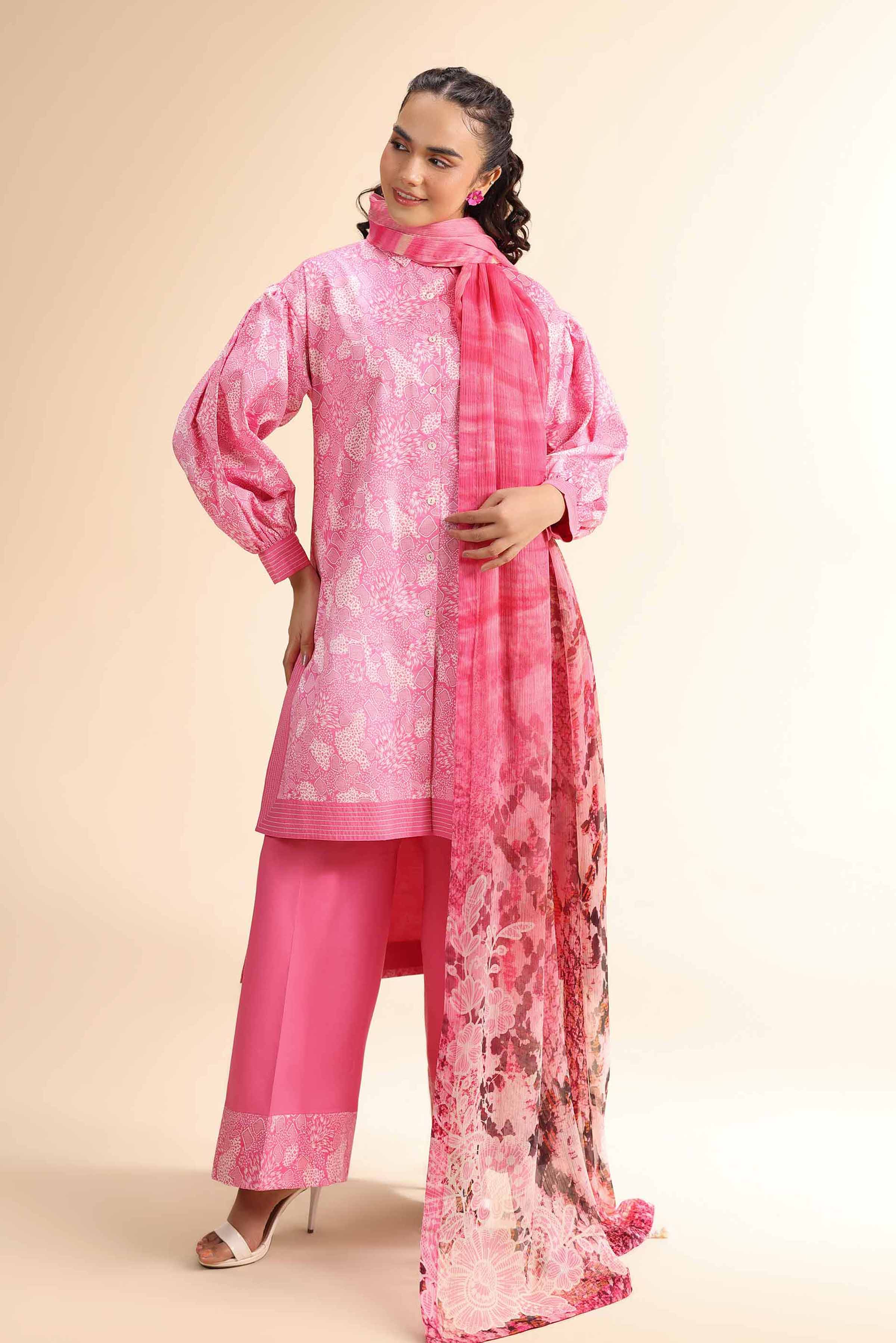 Nishat Linen 2 Piece - Printed Suit - 42501038 Digital Printed Lawn Eid Edition 2025