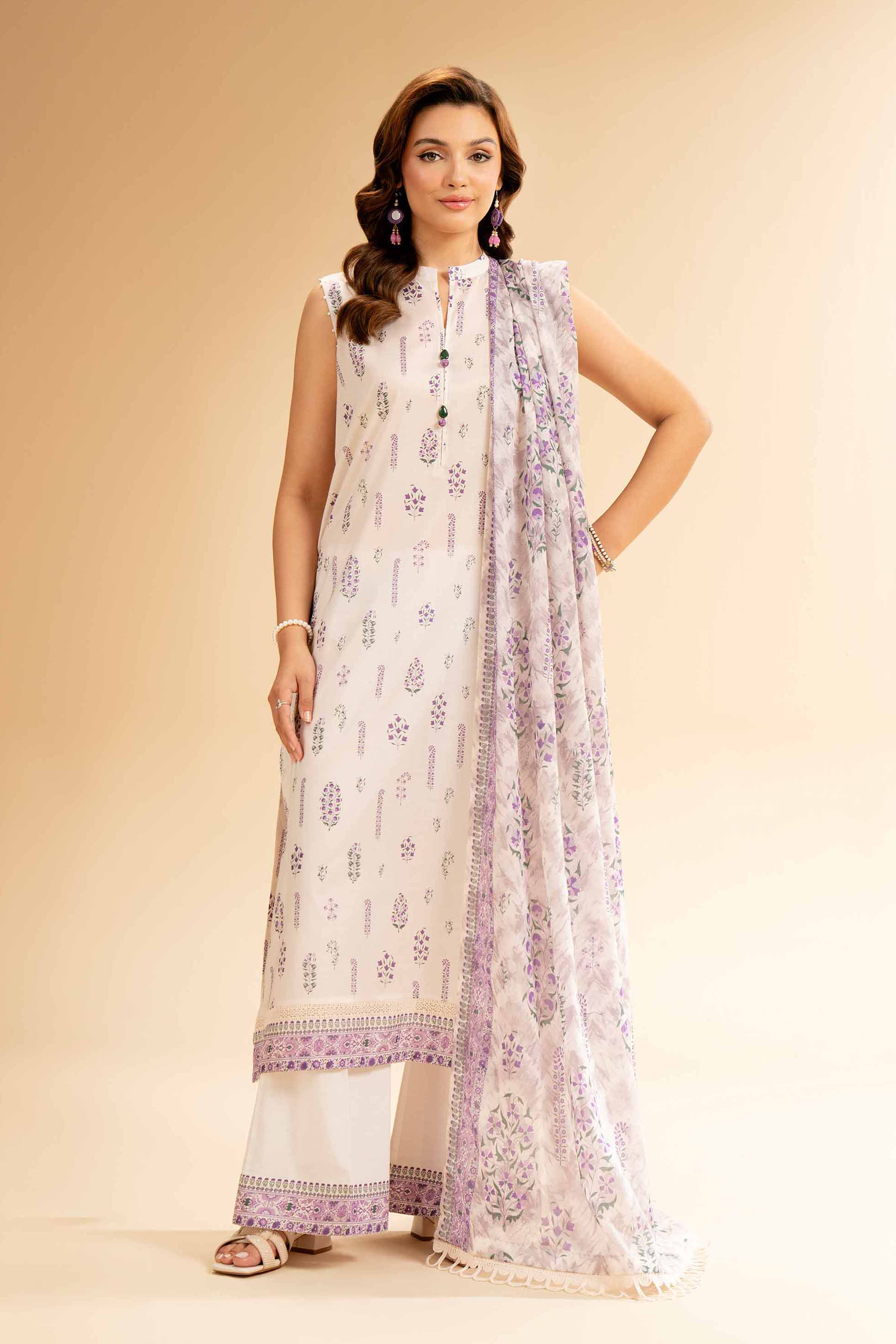 Nishat Linen 2 Piece - Printed Suit - 42501536 Digital Printed Lawn Eid Edition 2025