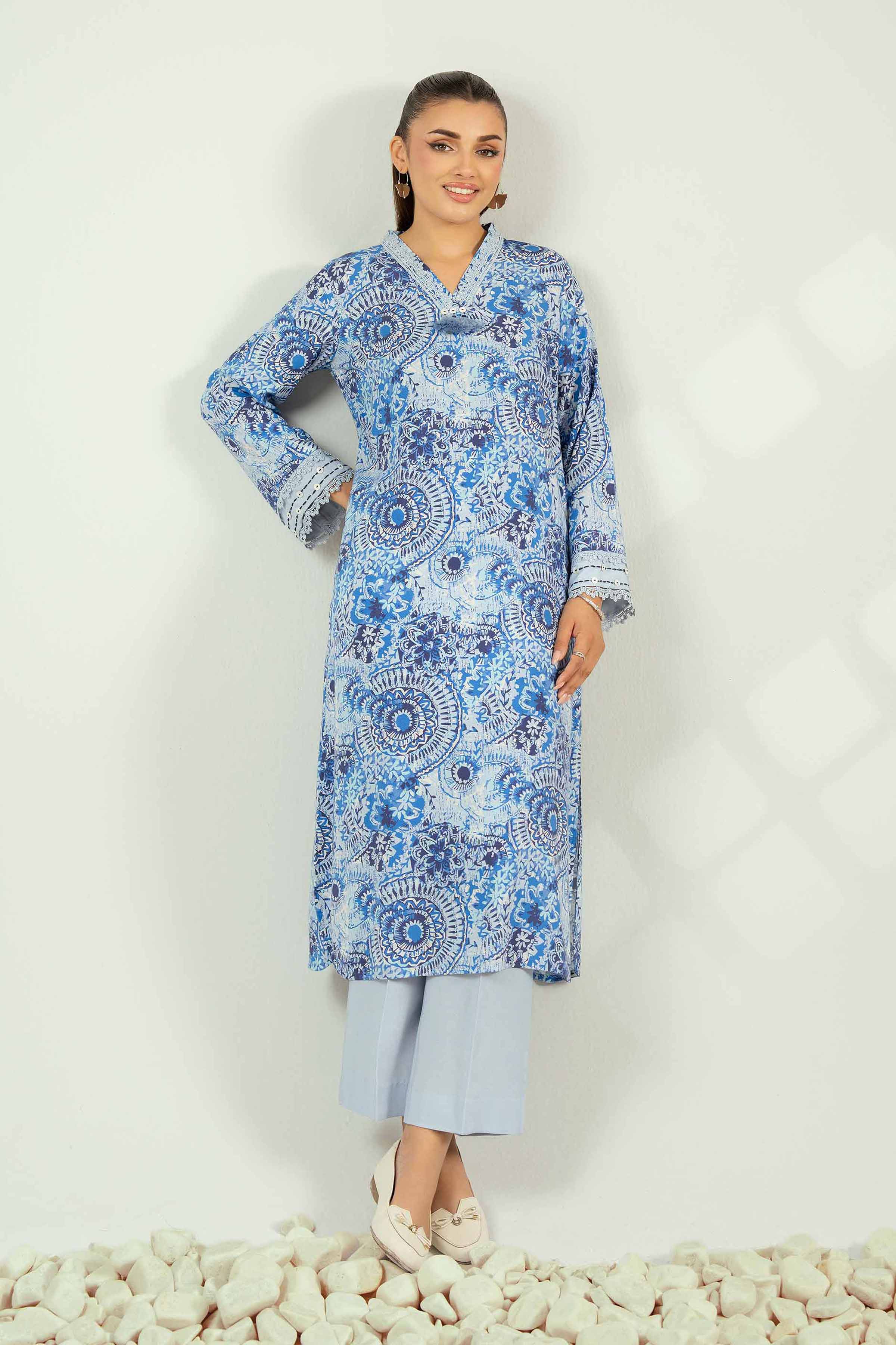 Nishat Linen 2 Piece - Printed Suit - 42502785 Cozy Edit 2025