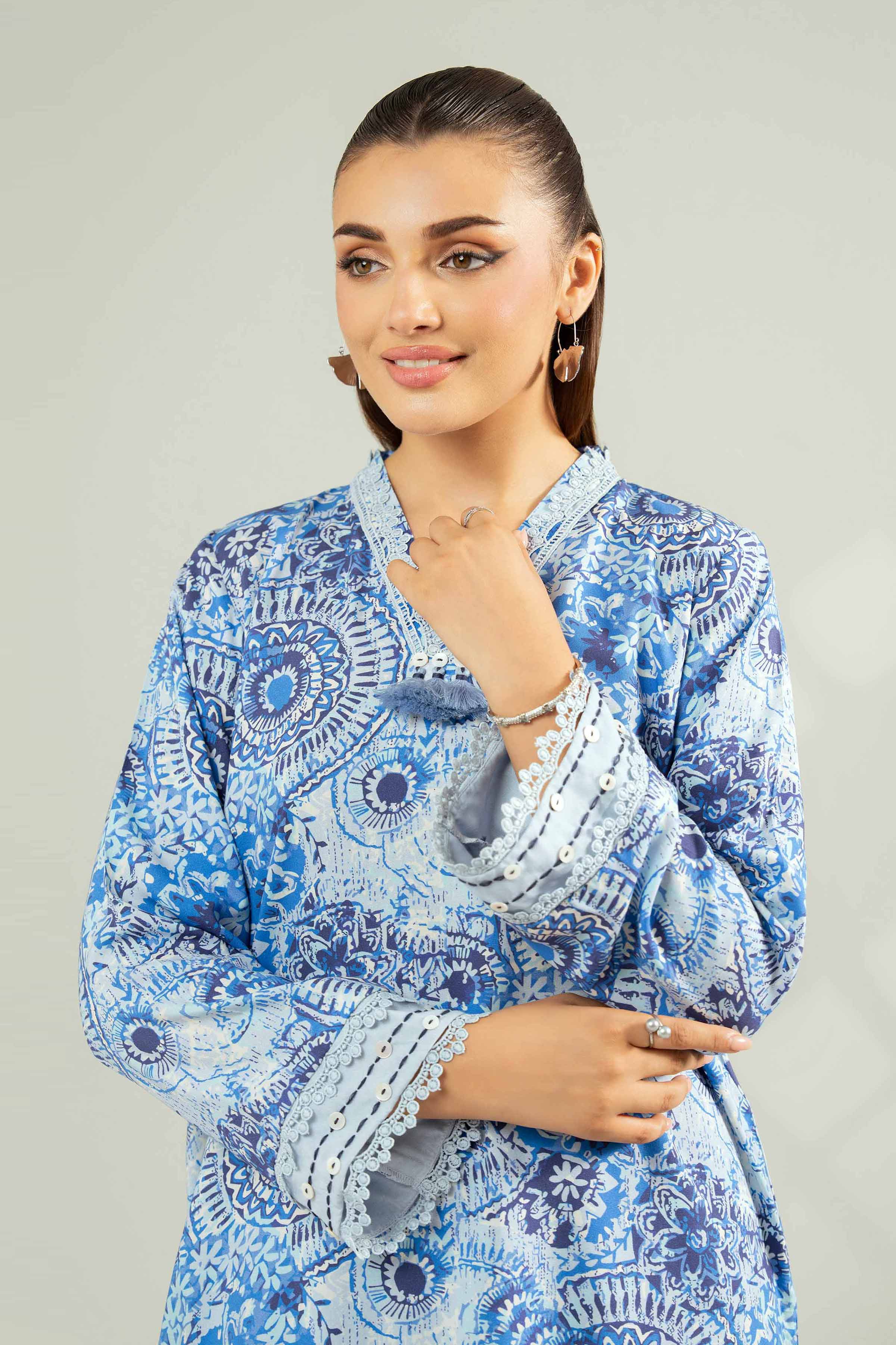 Nishat Linen 2 Piece - Printed Suit - 42502785 Cozy Edit 2025 - Image 2