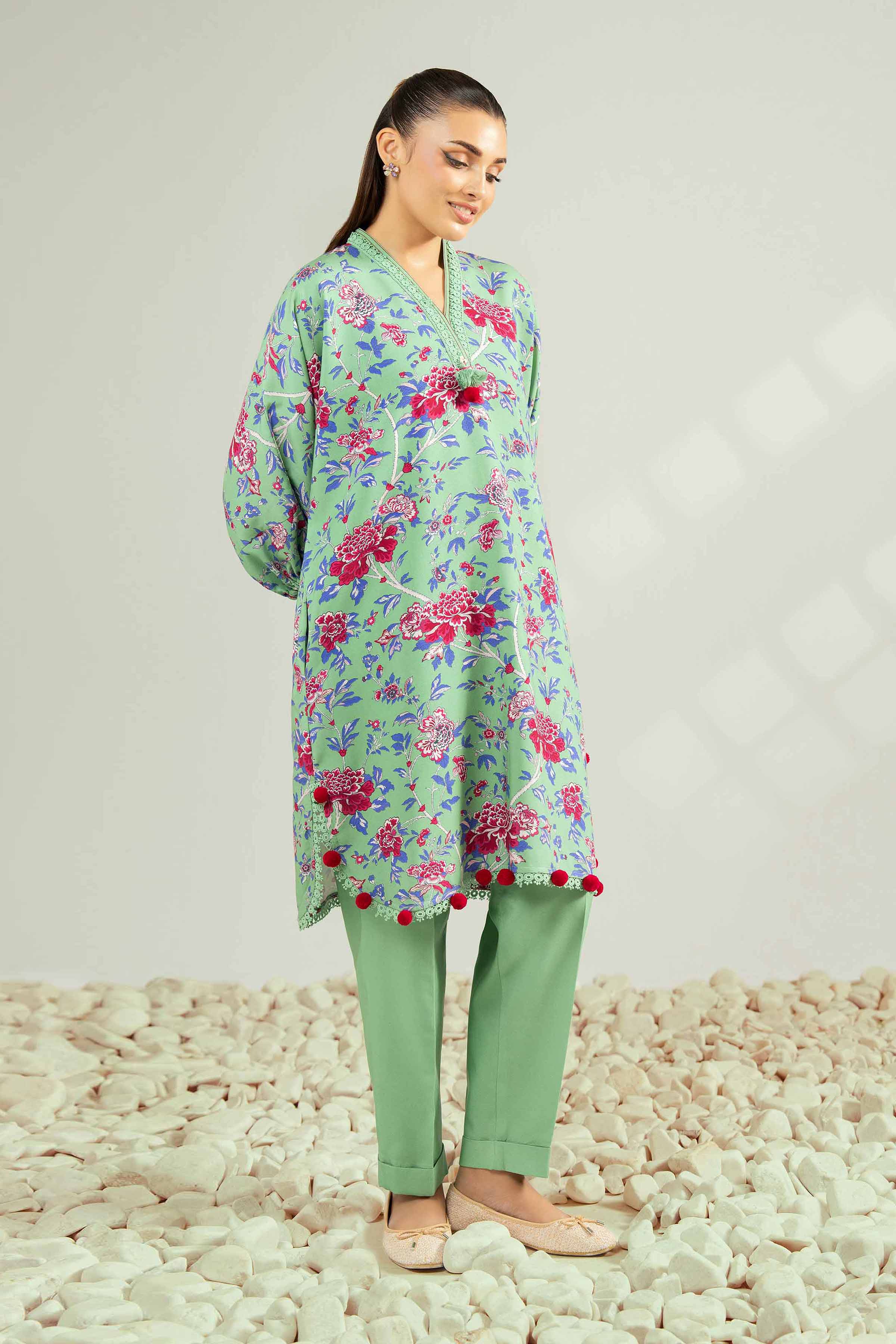 Nishat Linen 2 Piece - Printed Suit - 42502786 Cozy Edit 2025