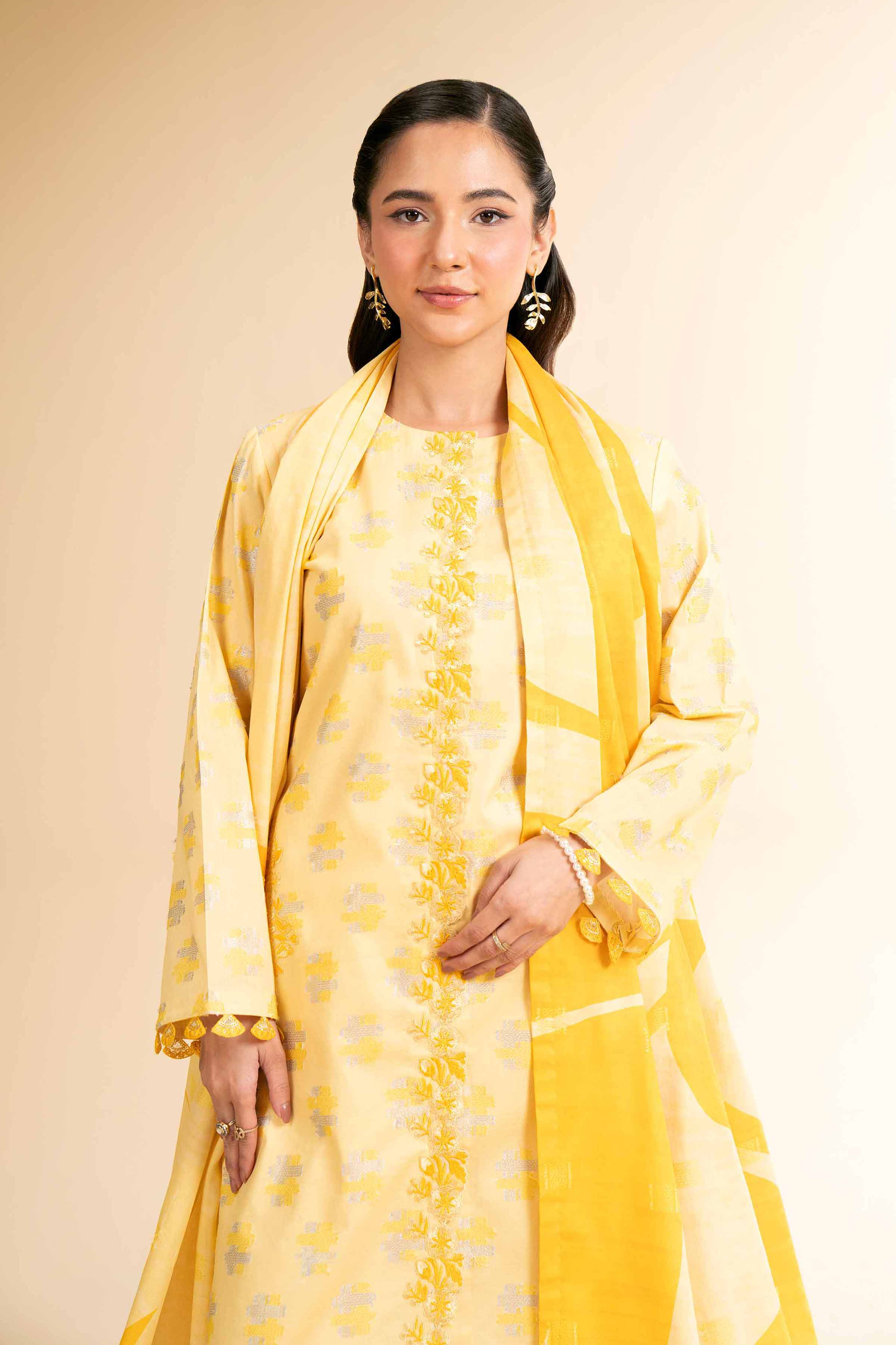 Nishat Linen 3 Piece - Digital Printed Embroidered Suit - 42501635 Embroidered Eid Lawn Collection 2025 - Image 2