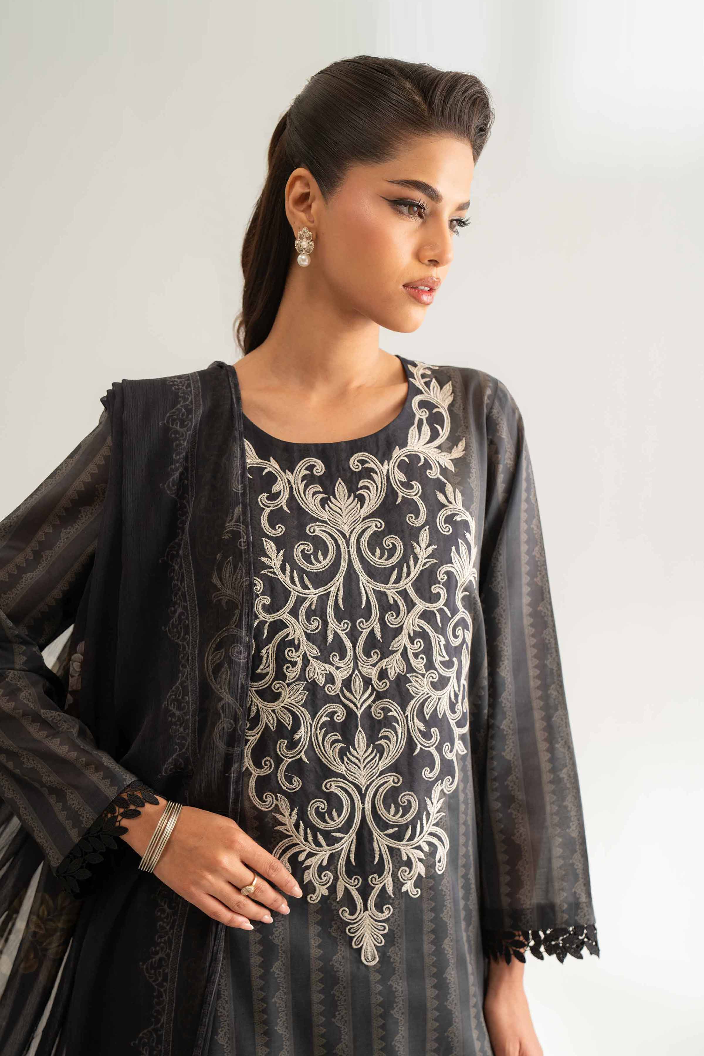 Nishat Linen 3 Piece - Digital Printed Embroidered Suit - 42501703 Embroidered Eid Lawn Collection 2025 - Image 2