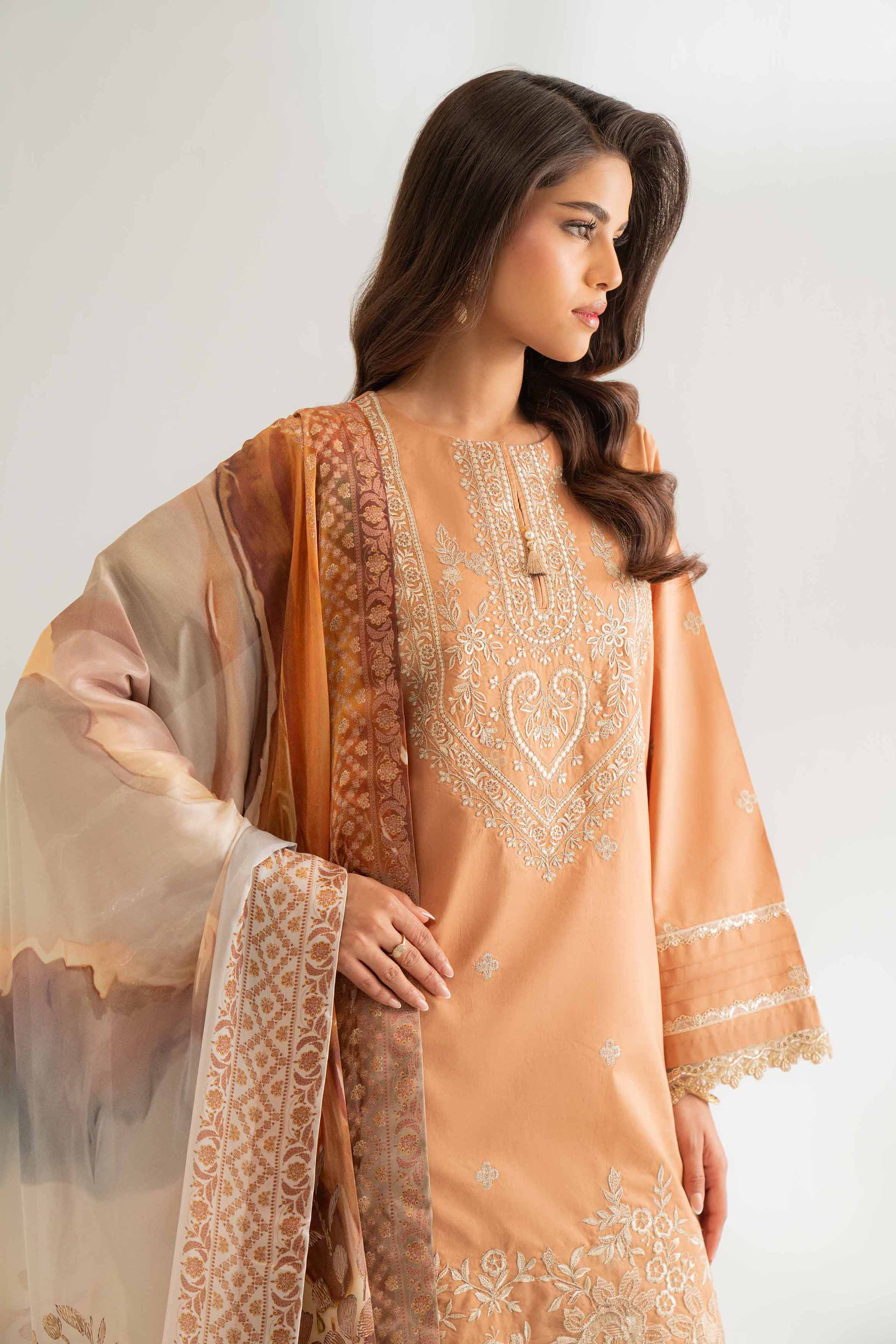 Nishat Linen 3 Piece - Digital Printed Embroidered Suit - 42501717 Embroidered Eid Lawn Collection 2025 - Image 2