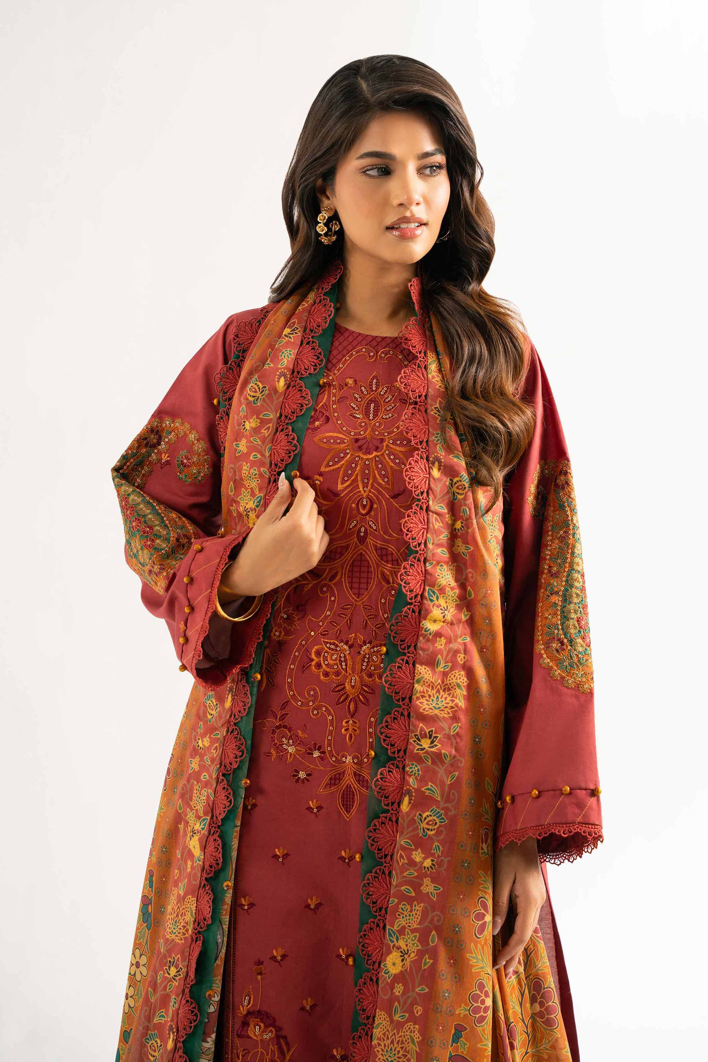 Nishat Linen 3 Piece - Digital Printed Embroidered Suit - 42501880 Embroidered Eid Lawn Collection 2025 - Image 2