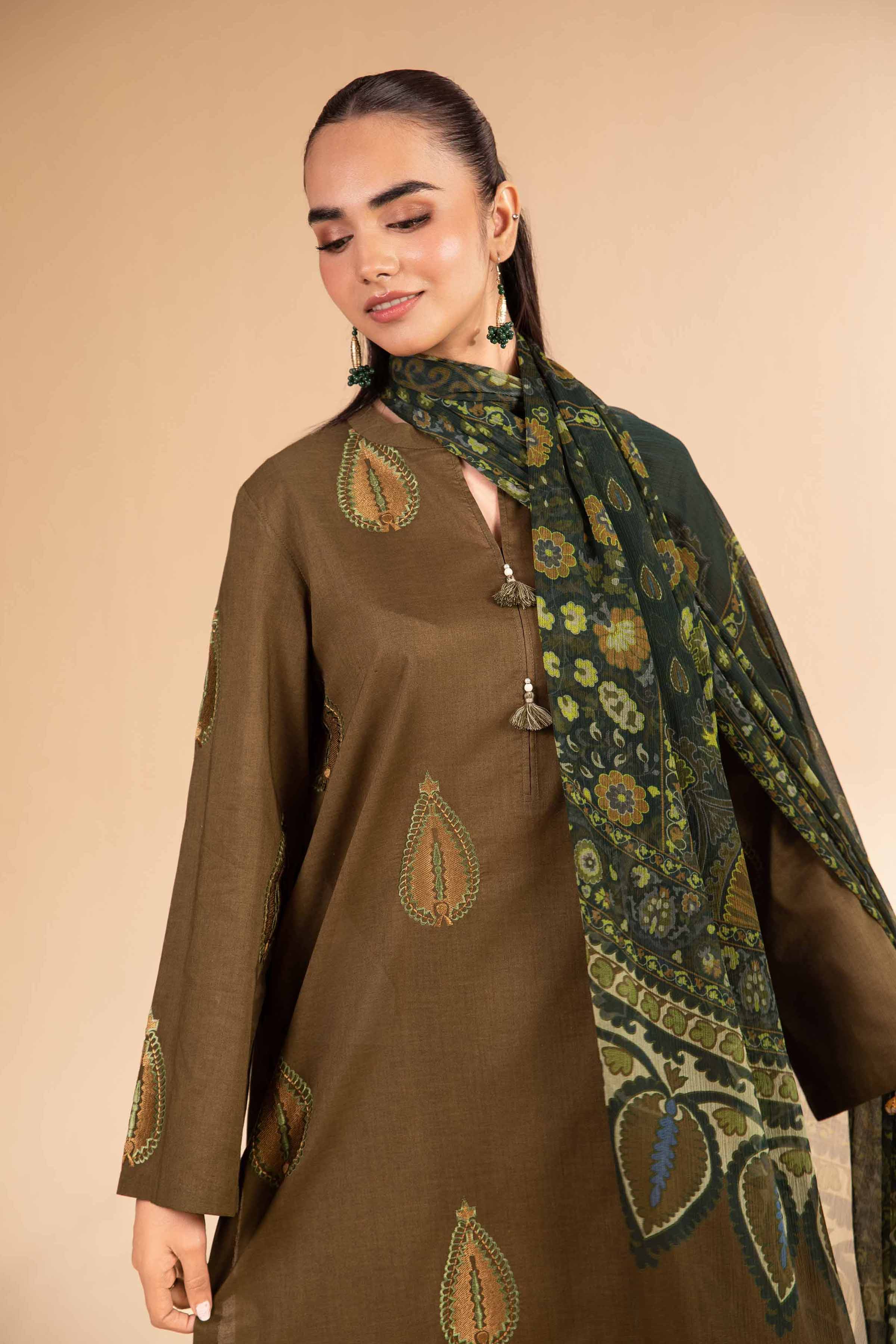 Nishat Linen 3 Piece - Digital Printed Embroidered Suit - 42501985 Embroidered Eid Lawn Collection 2025 - Image 2