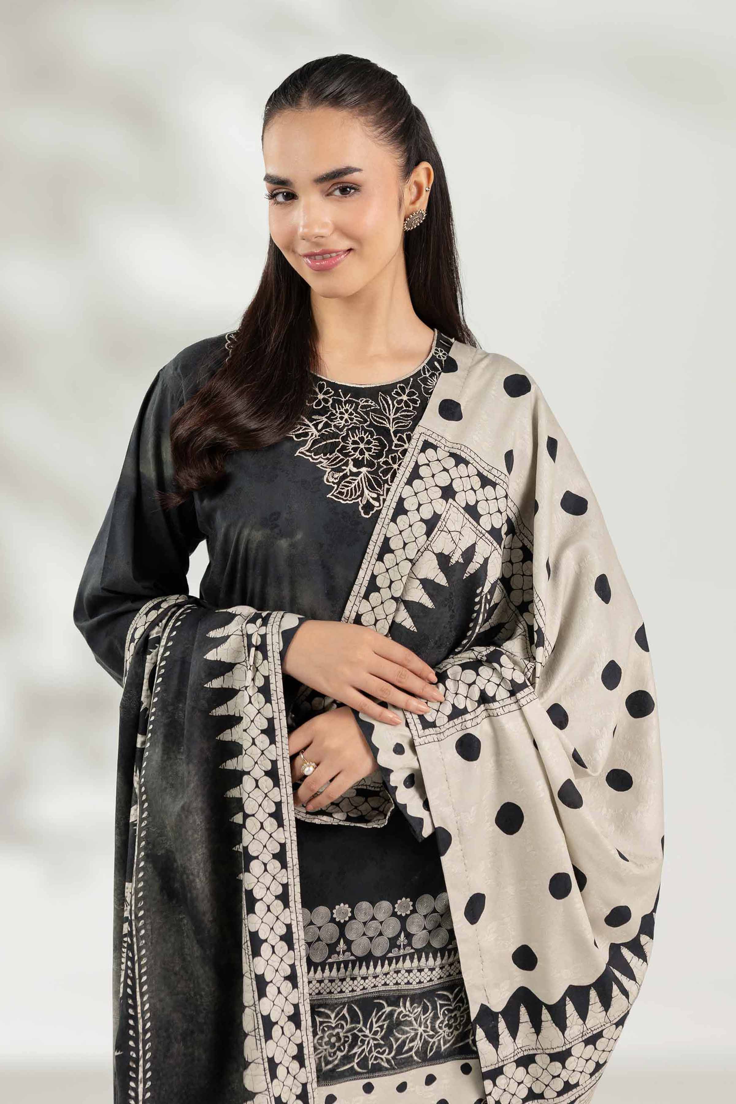 Nishat Linen 3 Piece - Digital Printed Embroidered Suit - 42502891 Cozy Edit 2025 - Image 2