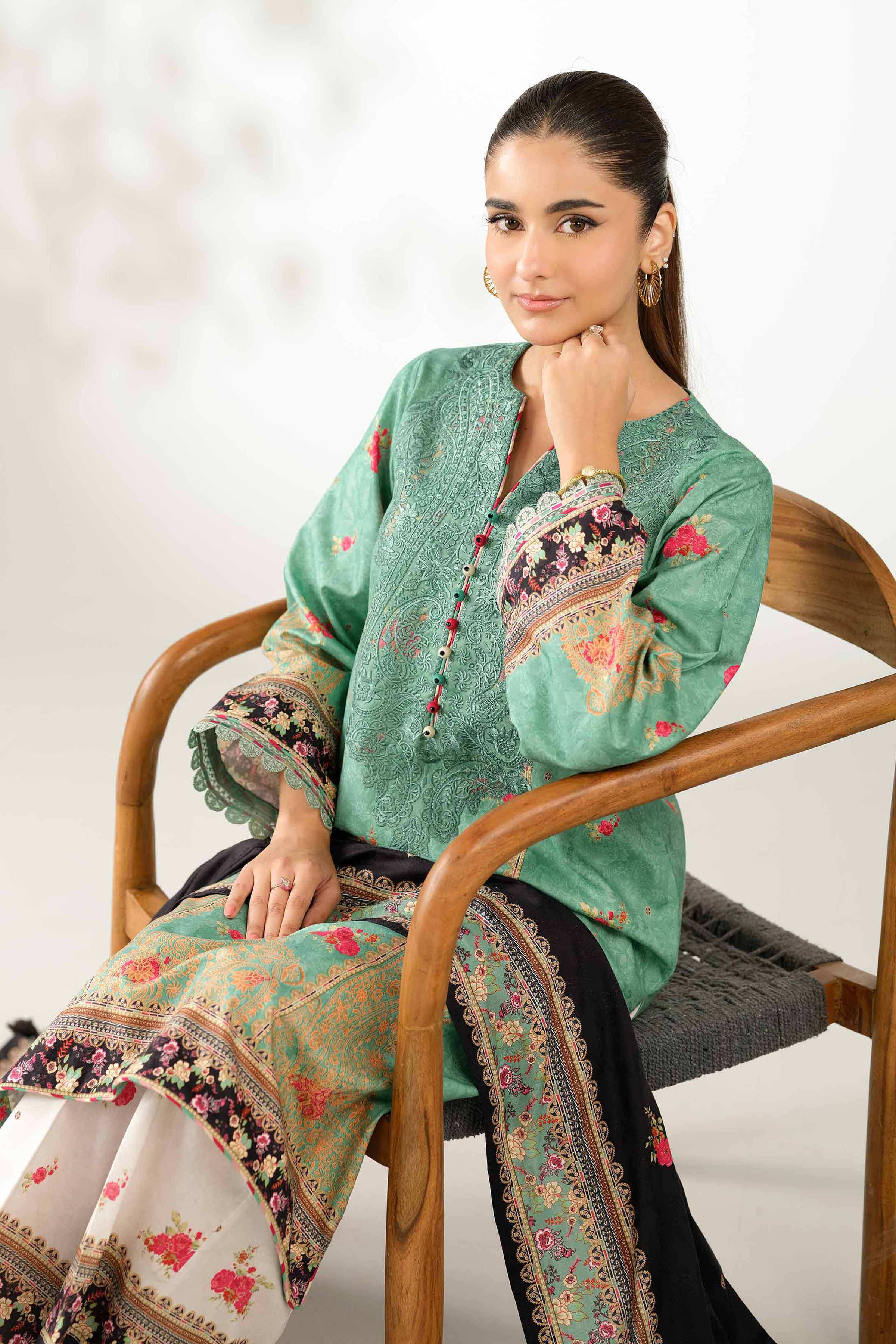 Nishat Linen 3 Piece - Digital Printed Embroidered Suit - 42502892 Cozy Edit 2025 - Image 2