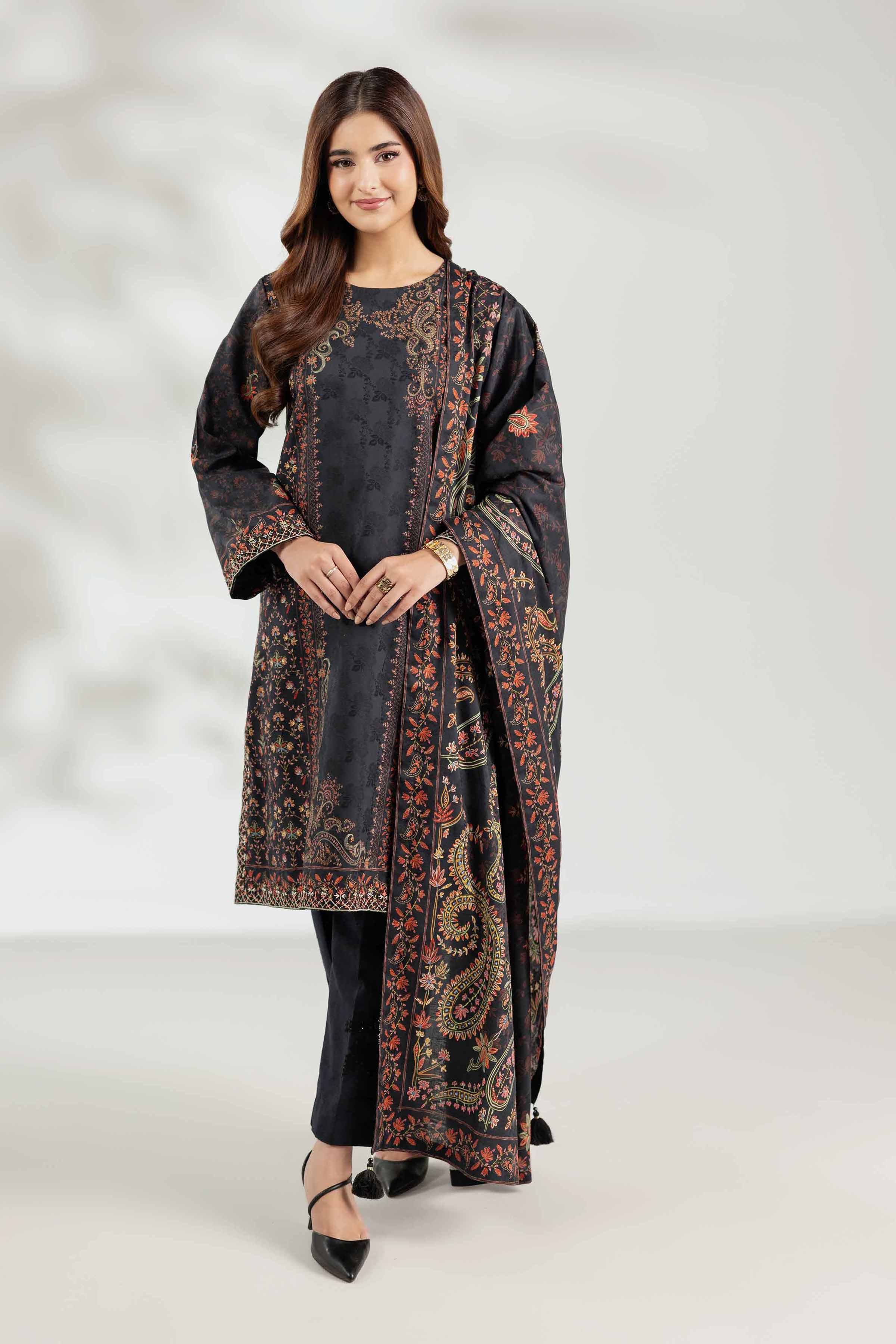 Nishat Linen 3 Piece - Digital Printed Embroidered Suit - 42502896 Cozy Edit 2025