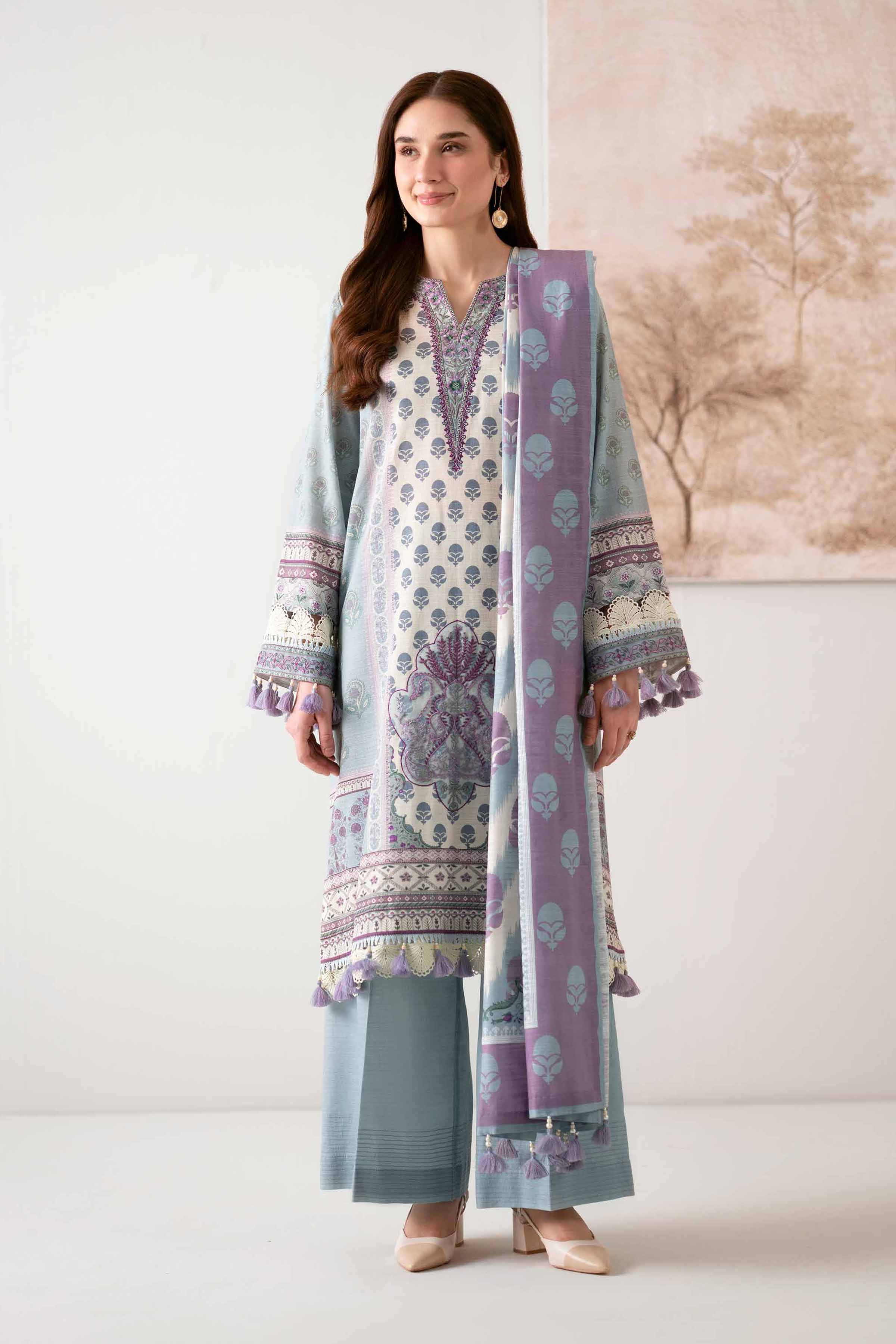 Nishat Linen 3 Piece - Digital Printed Embroidered Suit - 42502917 Cozy Edit 2025