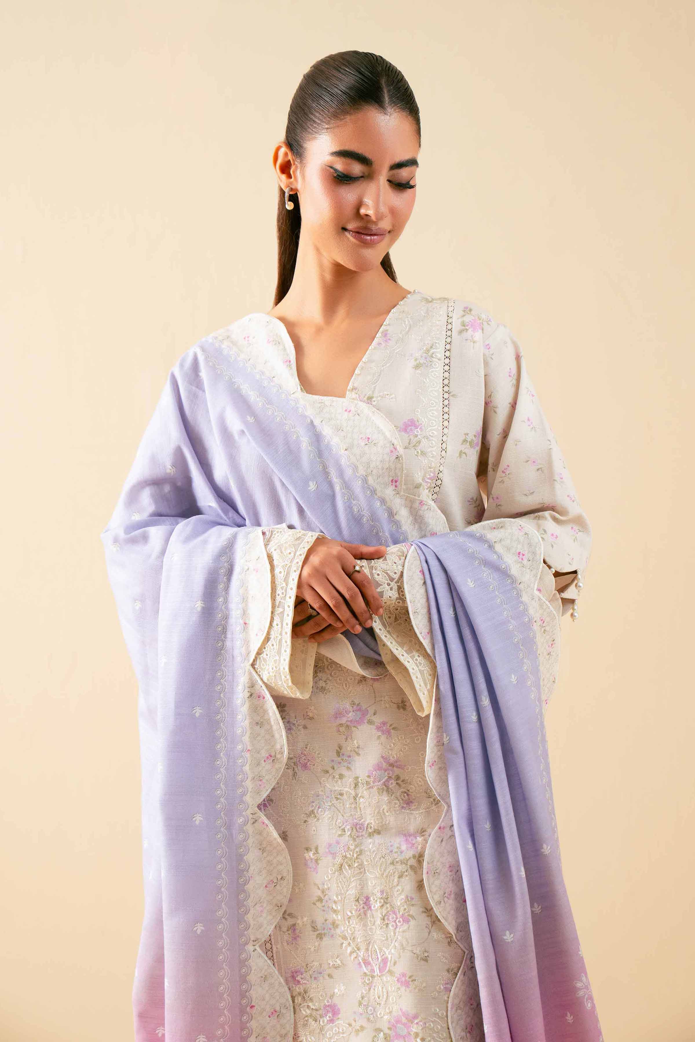 Nishat Linen 3 Piece - Digital Printed Embroidered Suit - 42502919 Cozy Edit 2025 - Image 2