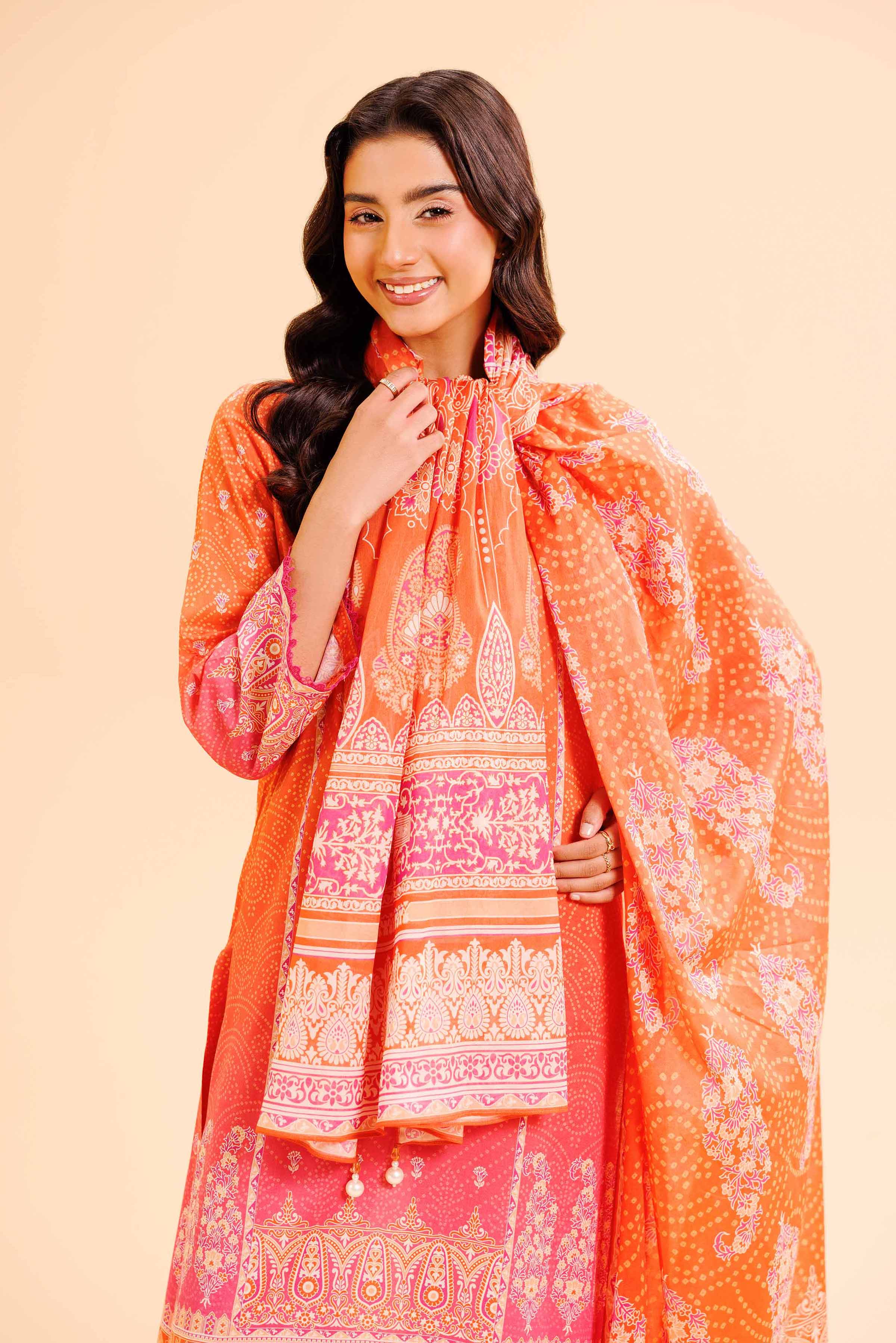 Nishat Linen 3 Piece - Digital Printed Loose Fabric - 42503039 Freedom To Buy 2025