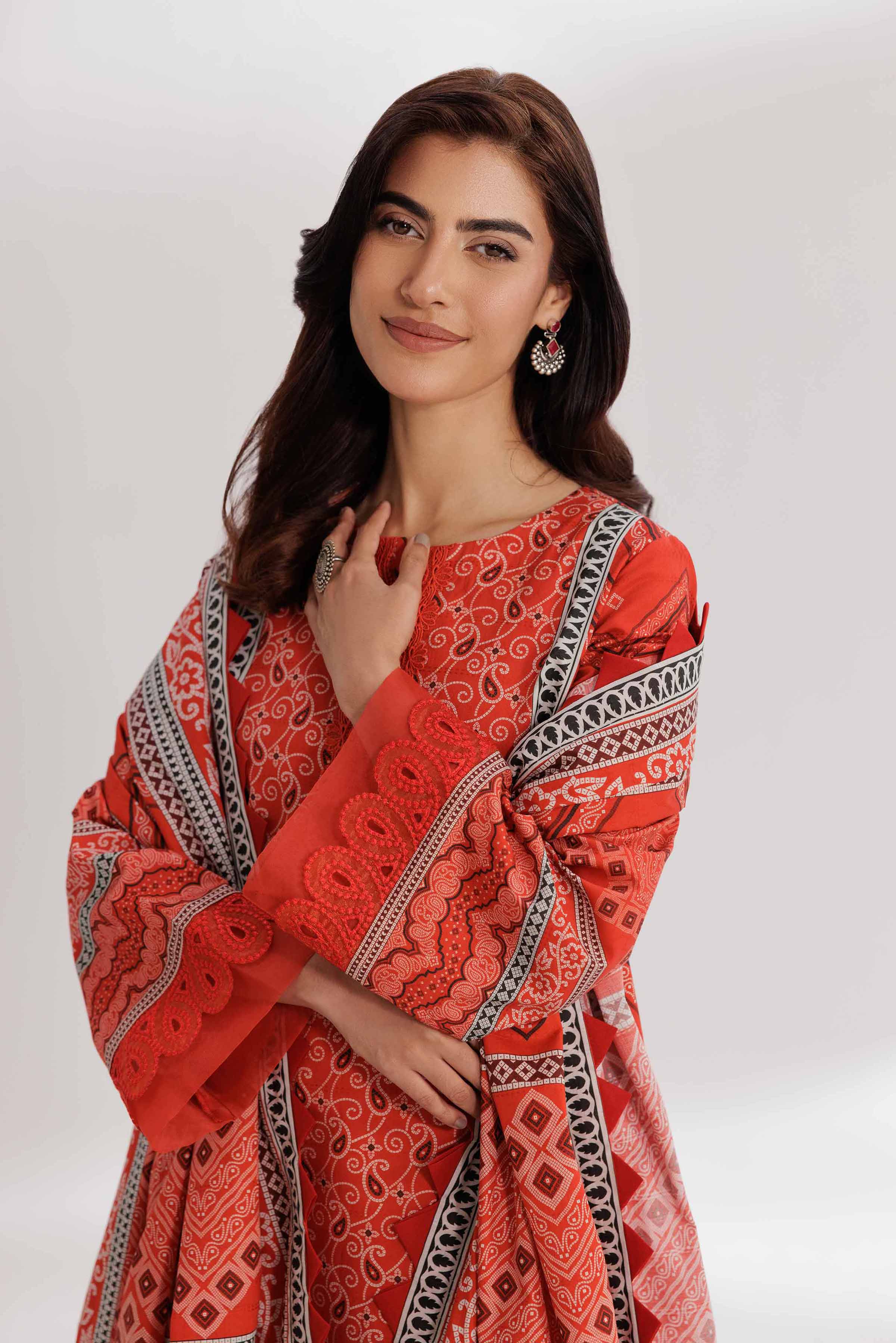 Nishat Linen 3 Piece - Digital Printed Loose Fabric - 42503444 Freedom To Buy Eid Edition 2025 - Image 2