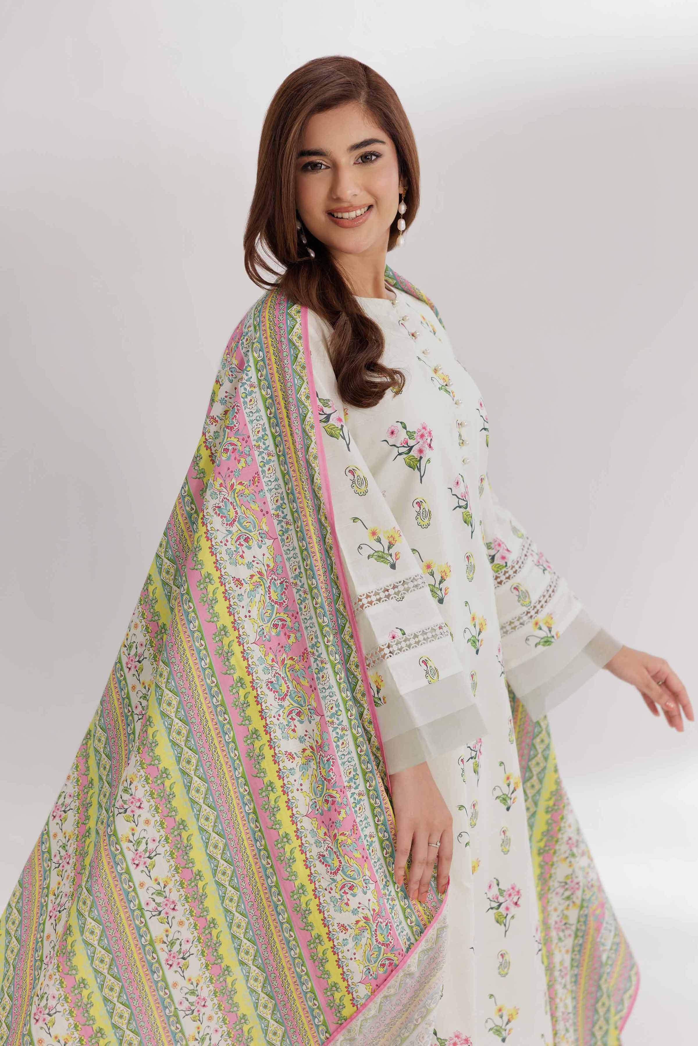 Nishat Linen 3 Piece - Digital Printed Loose Fabric - 42503446 Freedom To Buy Eid Edition 2025 - Image 2