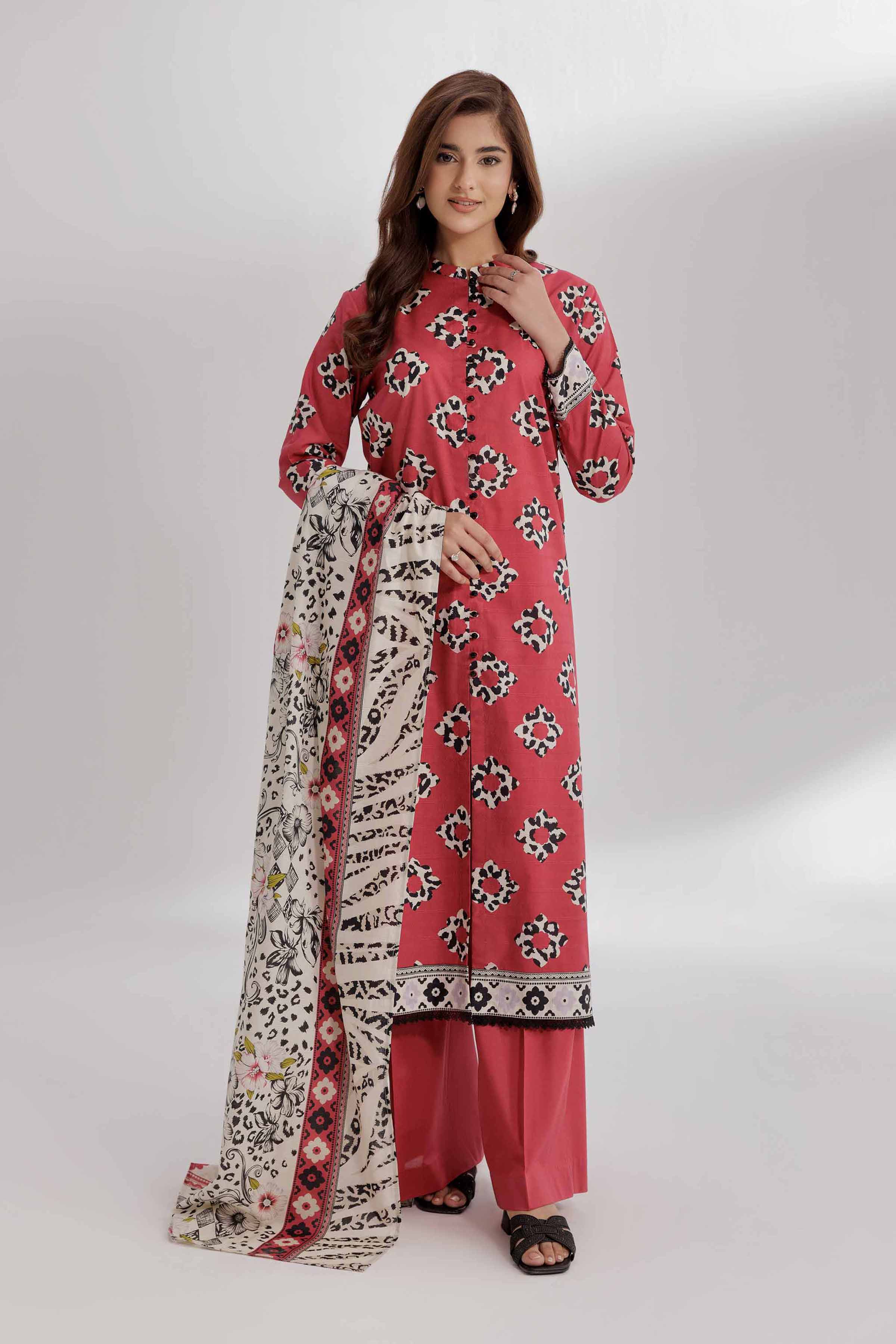 Nishat Linen 3 Piece - Digital Printed Loose Fabric - 42503447 Freedom To Buy Eid Edition 2025