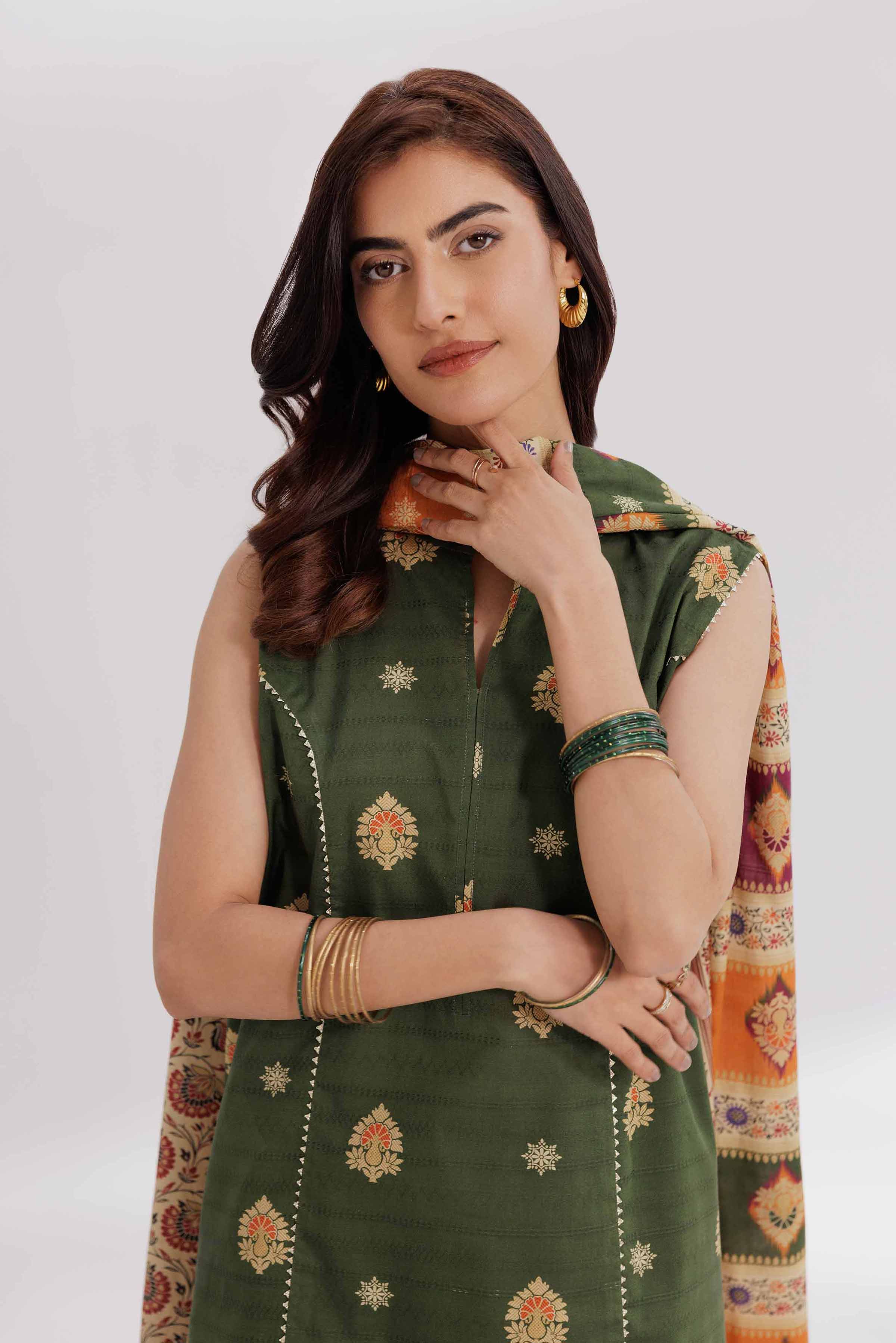 Nishat Linen 3 Piece - Digital Printed Loose Fabric - 42503450 Freedom To Buy Eid Edition 2025 - Image 2