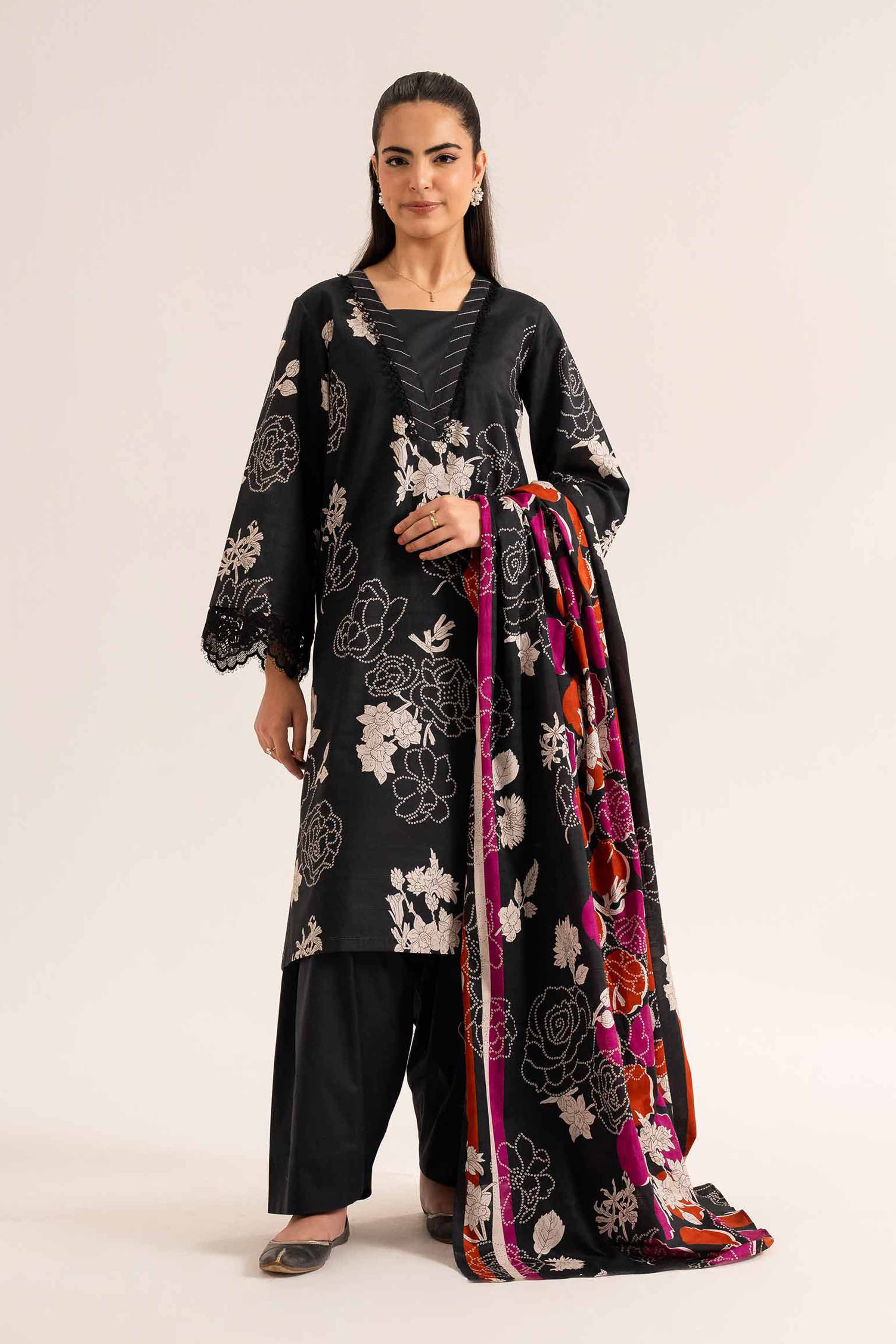 Nishat Linen 3 Piece - Digital Printed Loose Fabric - 42503455 Freedom To Buy Eid Edition 2025