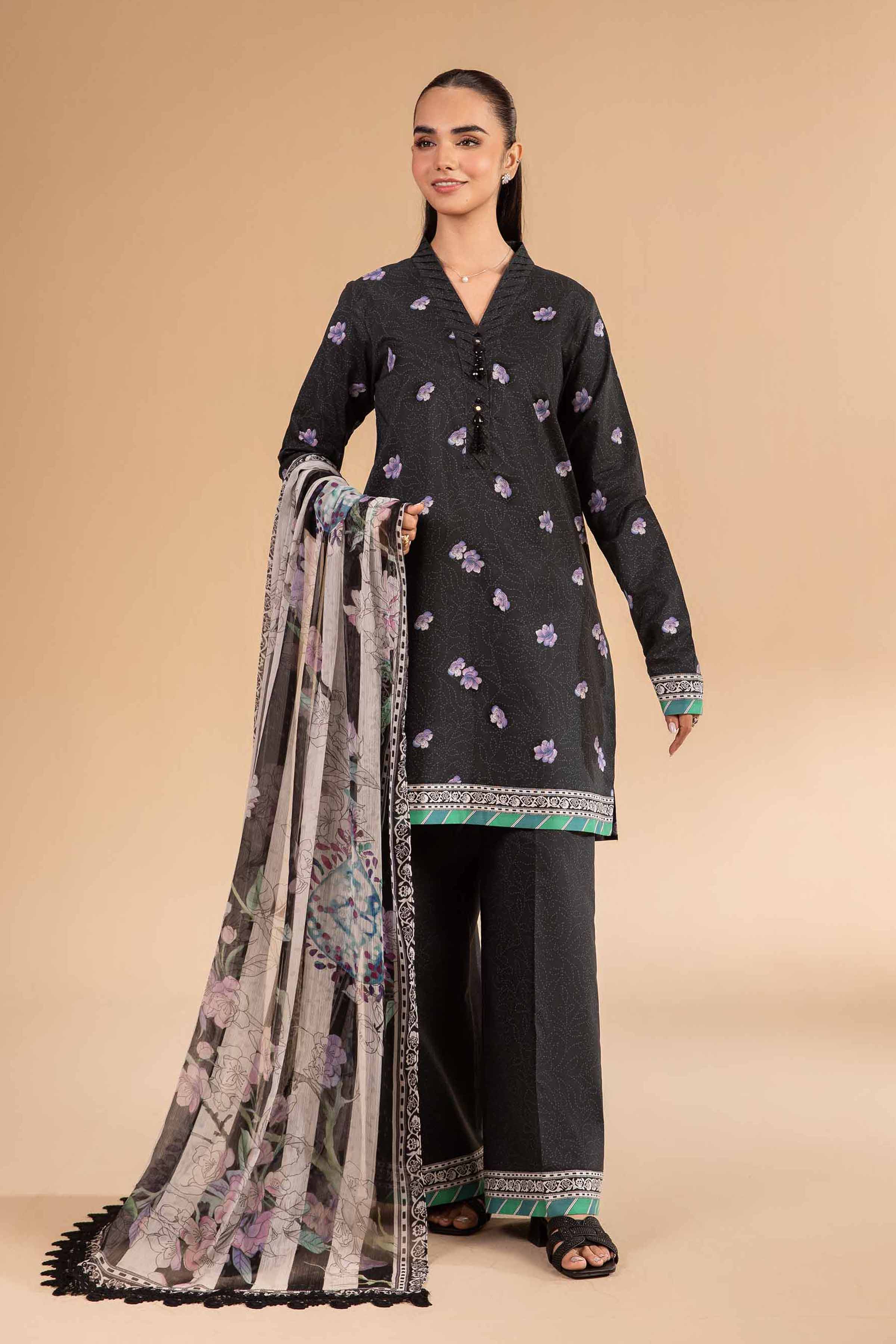 Nishat Linen 3 Piece - Digital Printed Suit - 42501980 Digital Printed Lawn Eid Edition 2025