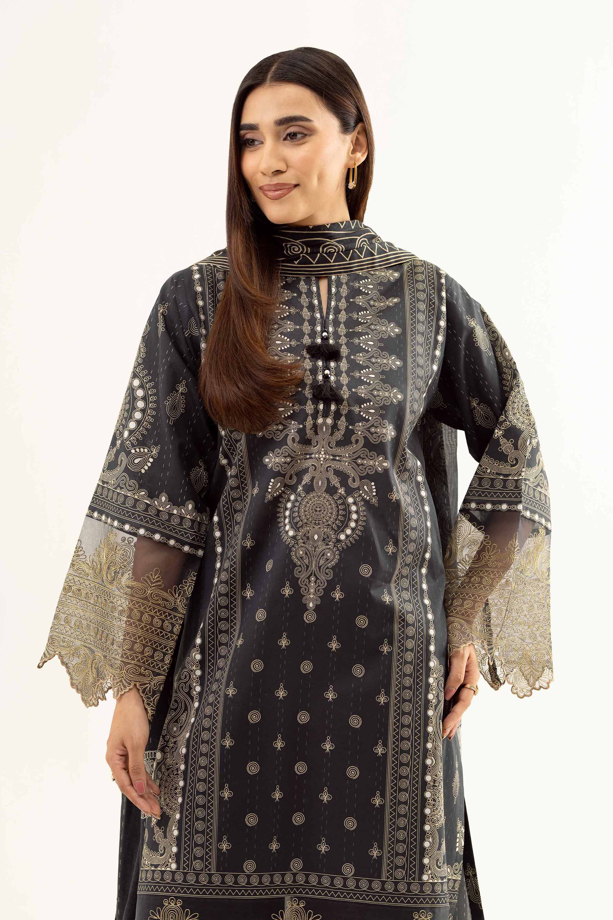 Nishat Linen 3 Piece - Digital Printed Suit - 42502232 Digital Printed Lawn Eid Edition 2025 - Image 2