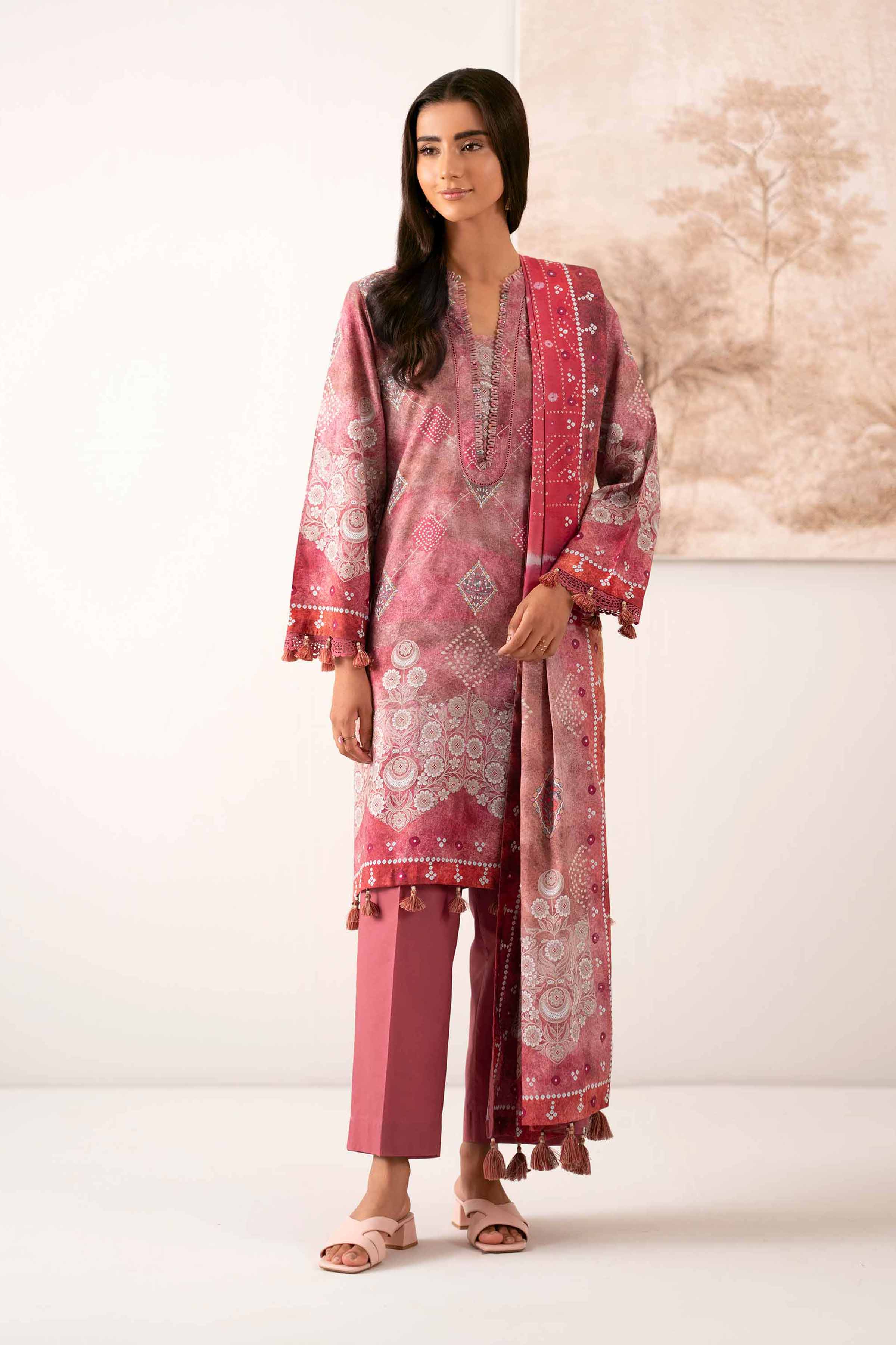 Nishat Linen 3 Piece - Digital Printed Suit - 42502903 Cozy Edit 2025