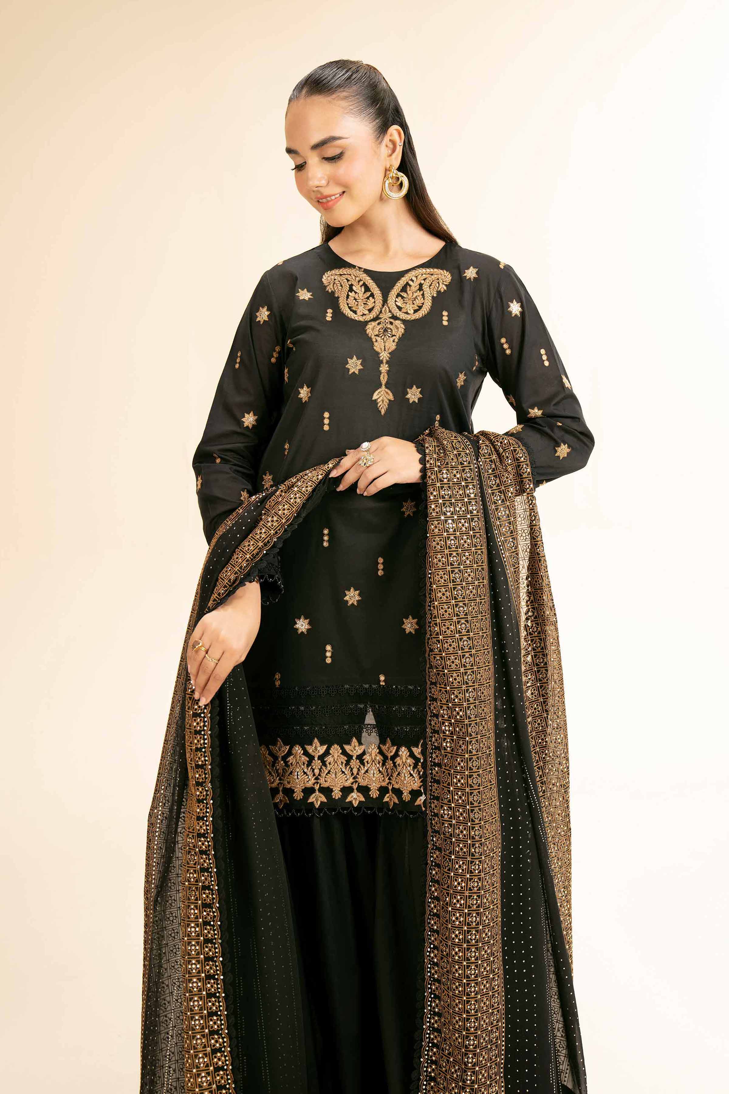 Nishat Linen 3 Piece - Embellished Suit - 42501367 Embroidered Eid Lawn Collection 2025 - Image 2