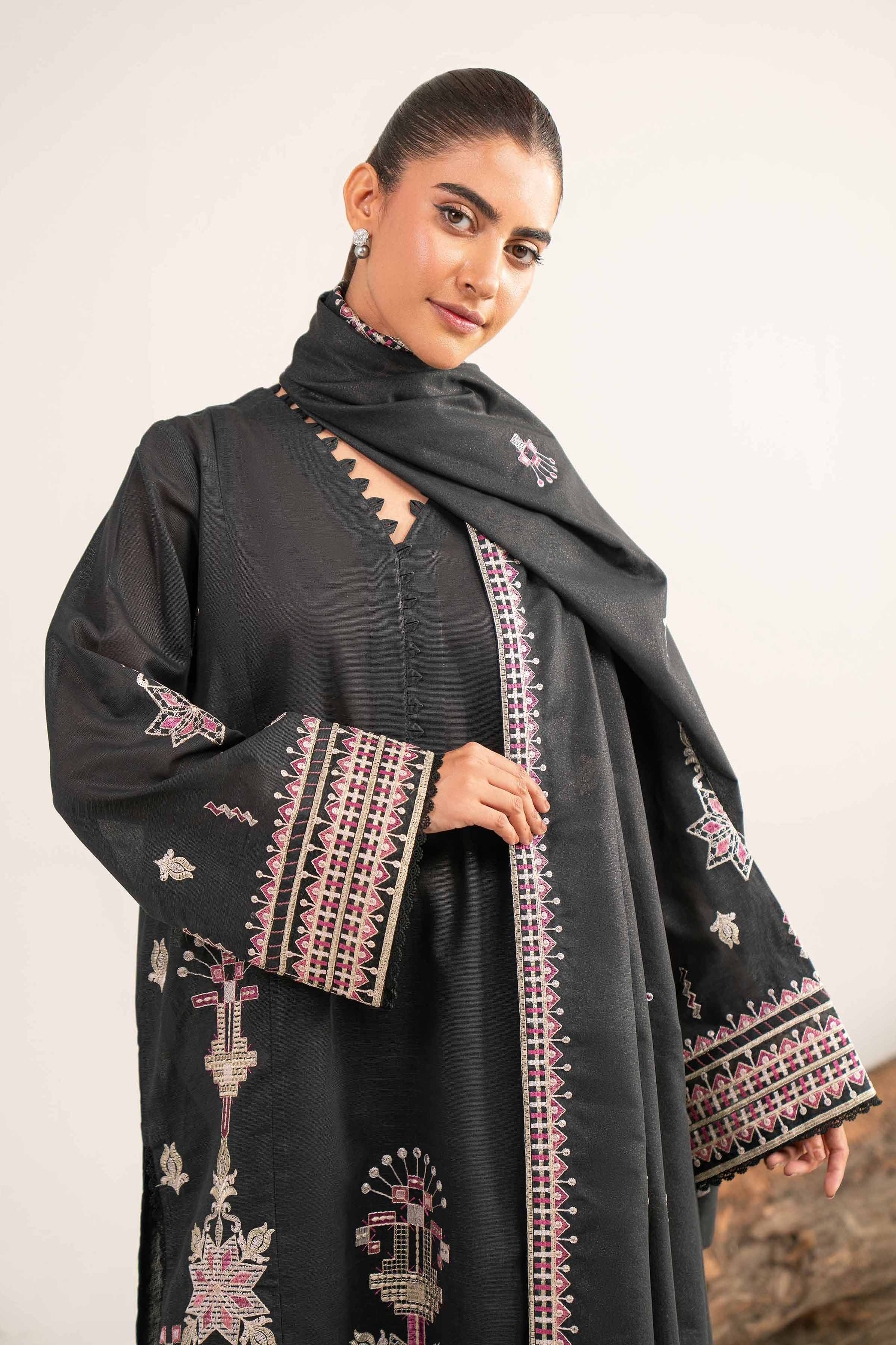 Nishat Linen 3 Piece - Embroidered Suit - 42503503 Cozy Edit 2025 - Image 2