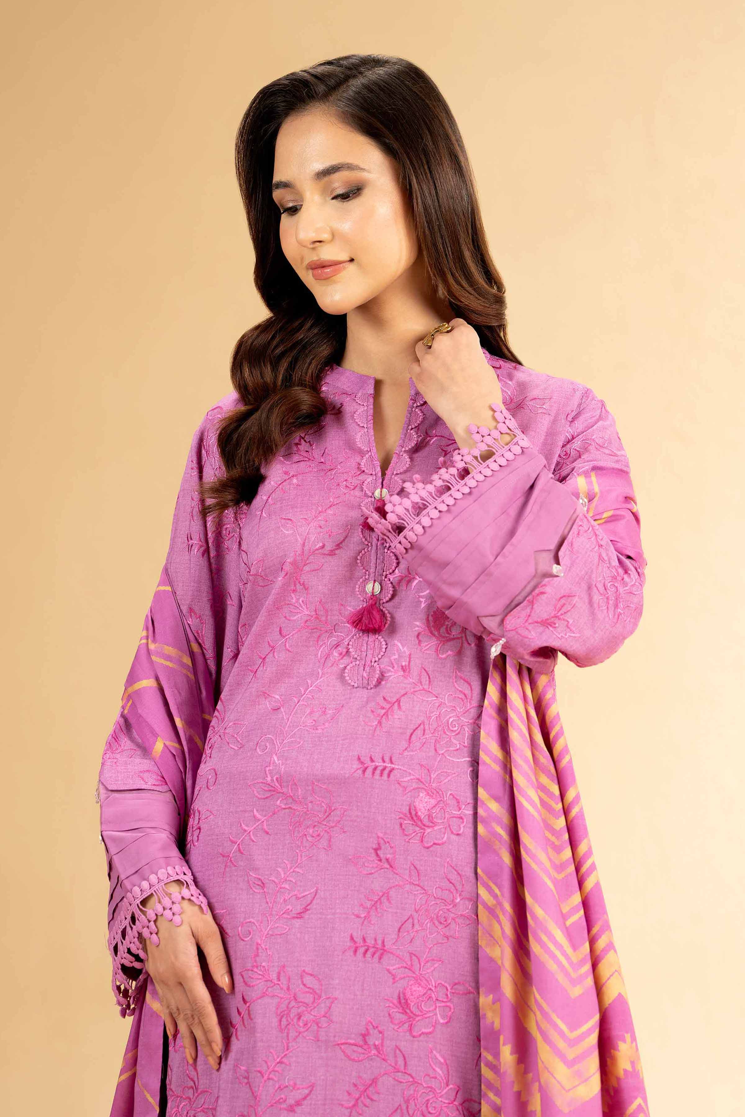 Nishat Linen 3 Piece - Printed Embroidered Suit - 42401822-1 Spring Summer Prints 2025