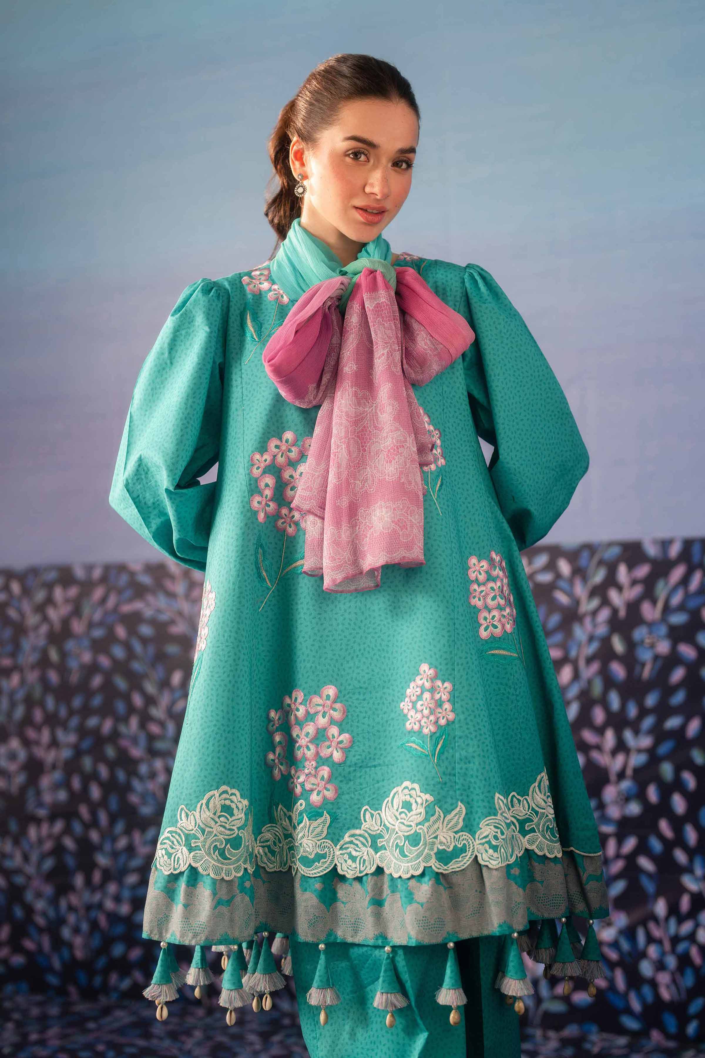 Nishat Linen 3 Piece - Printed Embroidered Suit - 42501086 Embroidered Eid Lawn Collection 0 - Image 2