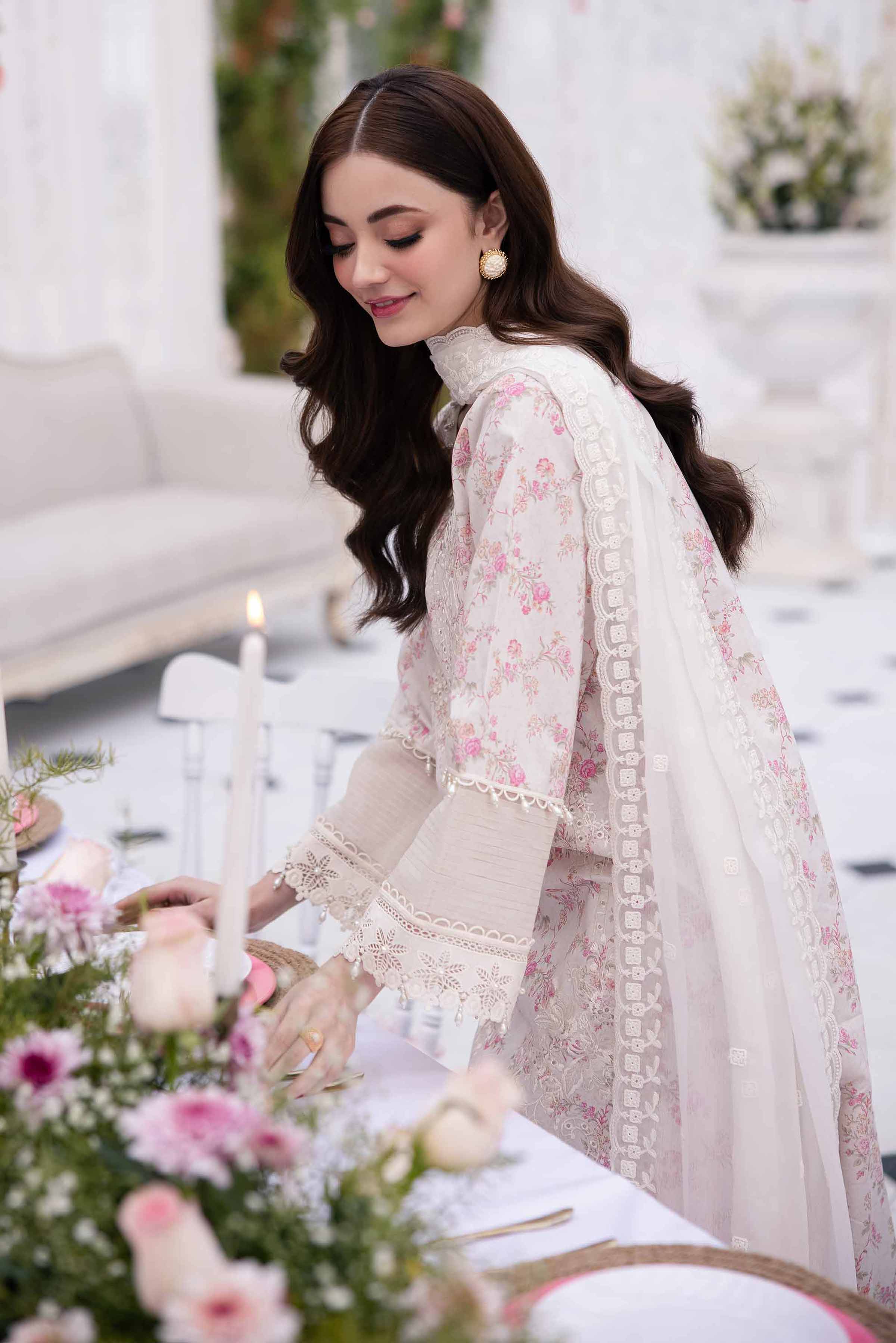Nishat Linen 3 Piece - Printed Embroidered Suit - 42501280 Embroidered Eid Lawn Collection 0 - Image 2