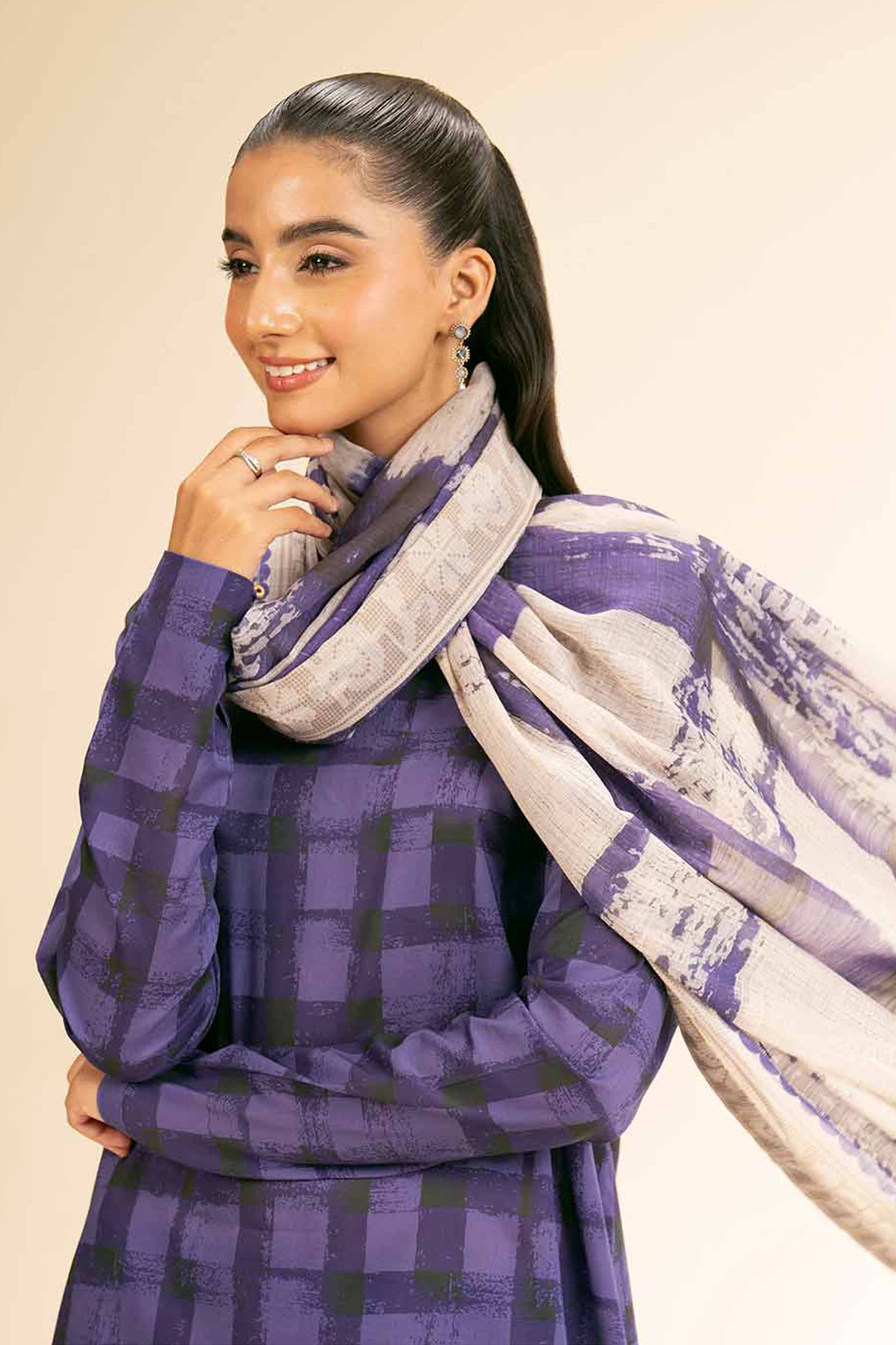 Nishat Linen 3 Piece - Printed Embroidered Suit - 42501312 Embroidered Eid Lawn Collection 0 - Image 2