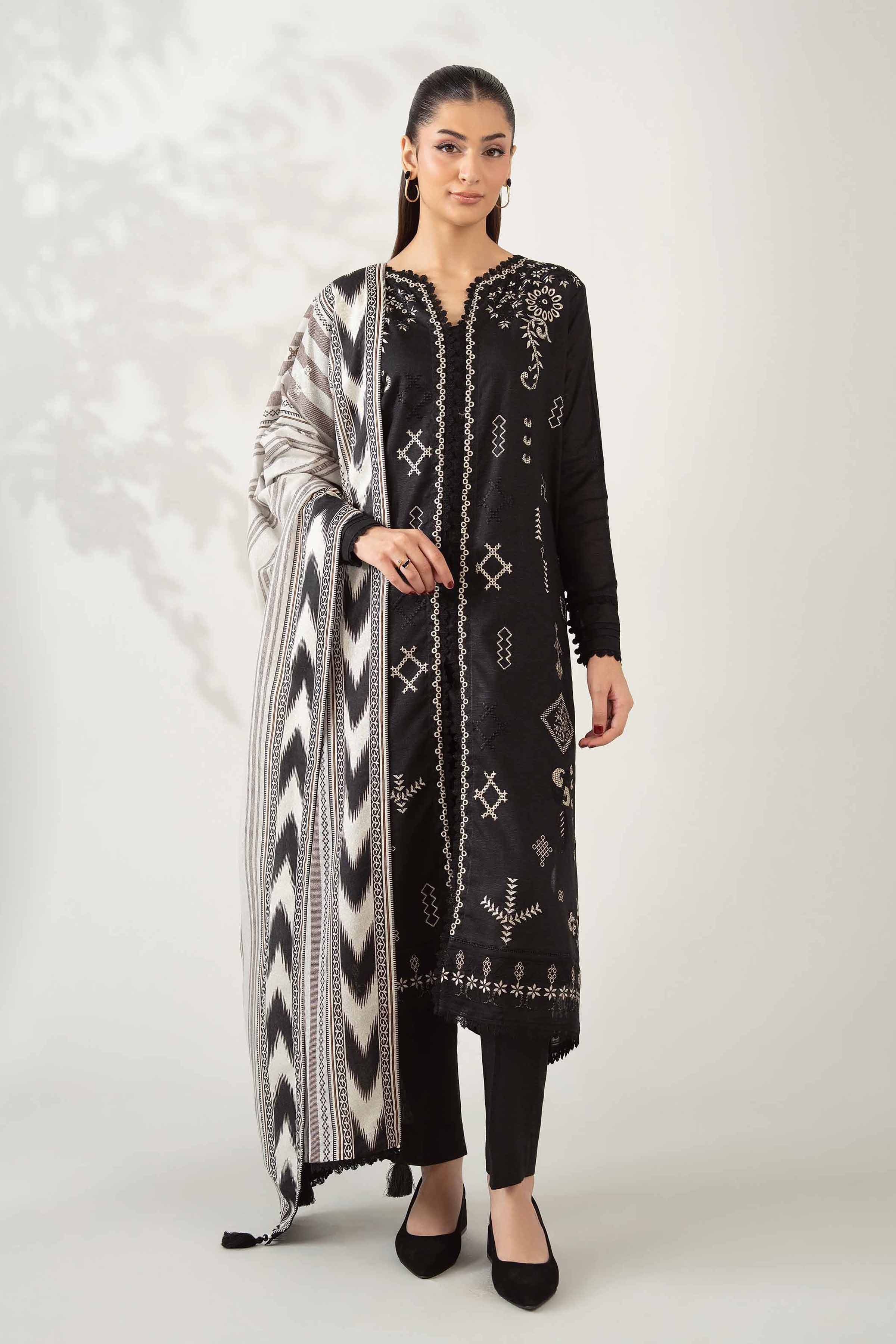 Nishat Linen 3 Piece - Printed Embroidered Suit - 42502961 Cozy Edit 2025